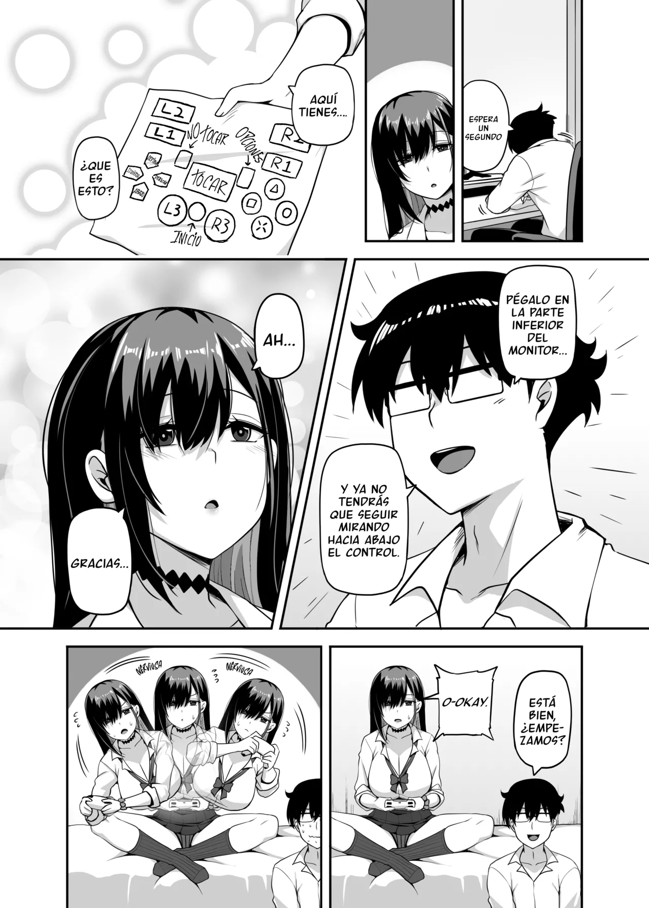 Class No Gal Ga Uchi Ni Kite, Issho Ni Hunting Action Yattemita Ken | El Día que la Gyaru de mi Clase, Vino a mí Casa a Jugar un Juego de Cacería - Page 6