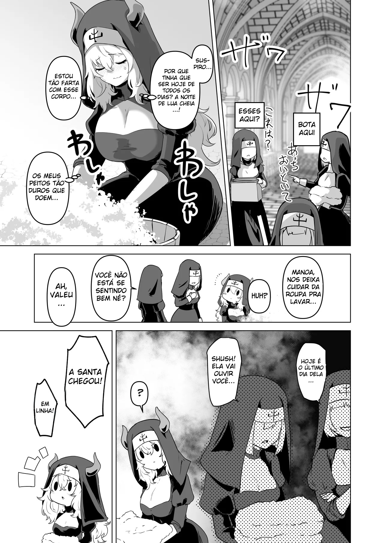 De Jeito Nenhum Ela é Freira Com Esse Corpo - Page 7