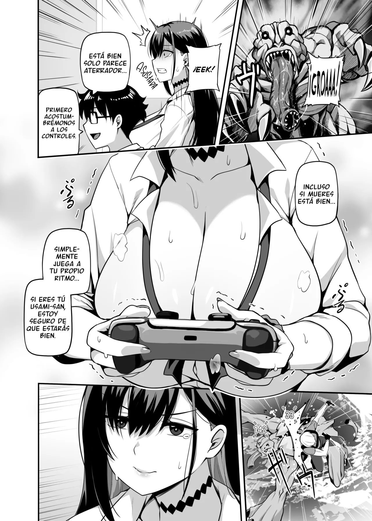 Class No Gal Ga Uchi Ni Kite, Issho Ni Hunting Action Yattemita Ken | El Día que la Gyaru de mi Clase, Vino a mí Casa a Jugar un Juego de Cacería - Page 7