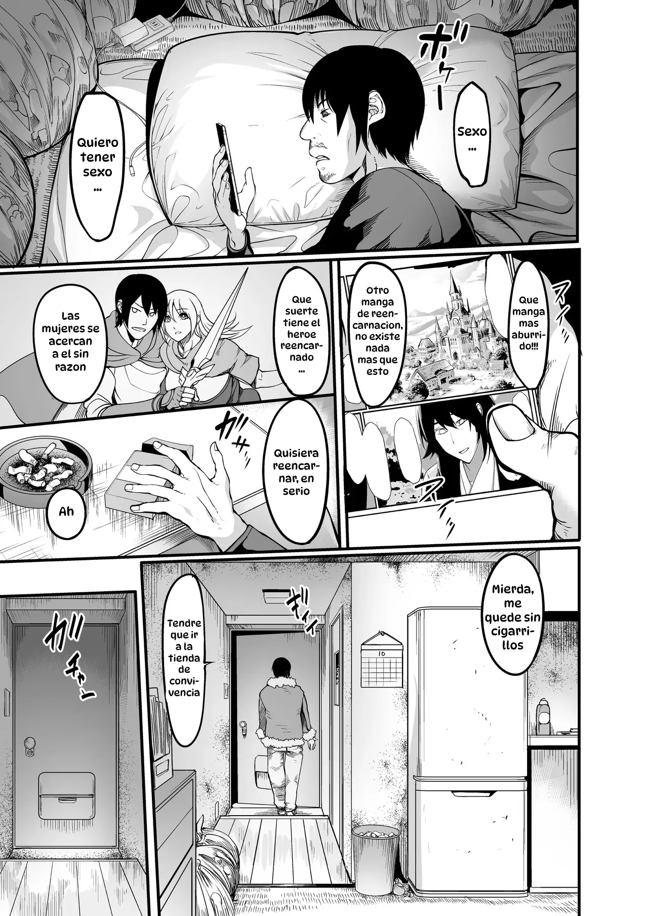 Zenra Nurse no Bakunyuu Kango Byouin | Me Chocó Camion-kun, pero no Fui a un Isekai - Page 7