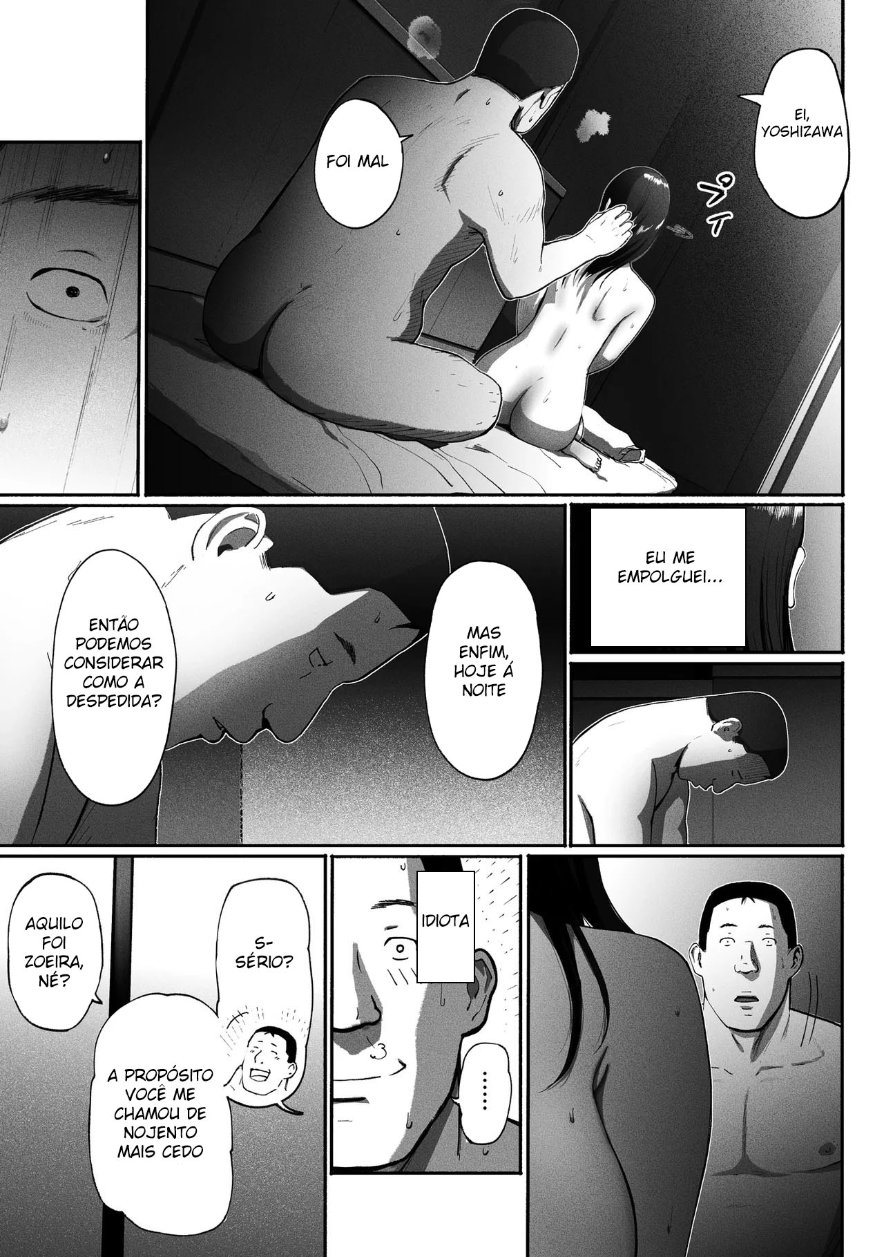 Mãe Solteira Fazendo Sexo Compensado ~ Acabei Encontrando A Novata do Trabalho No Aplicativo - Page 71