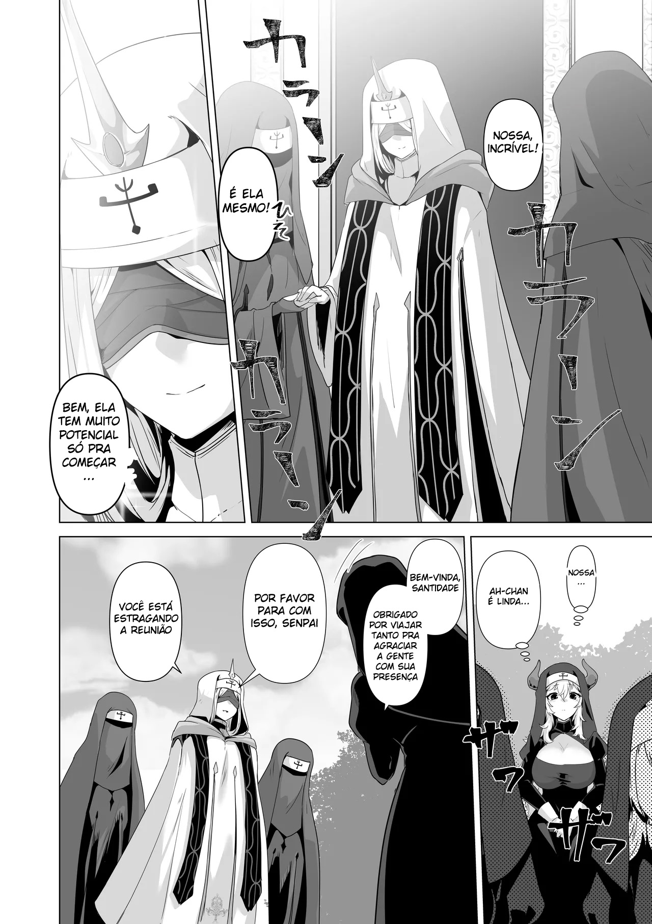 De Jeito Nenhum Ela é Freira Com Esse Corpo - Page 8