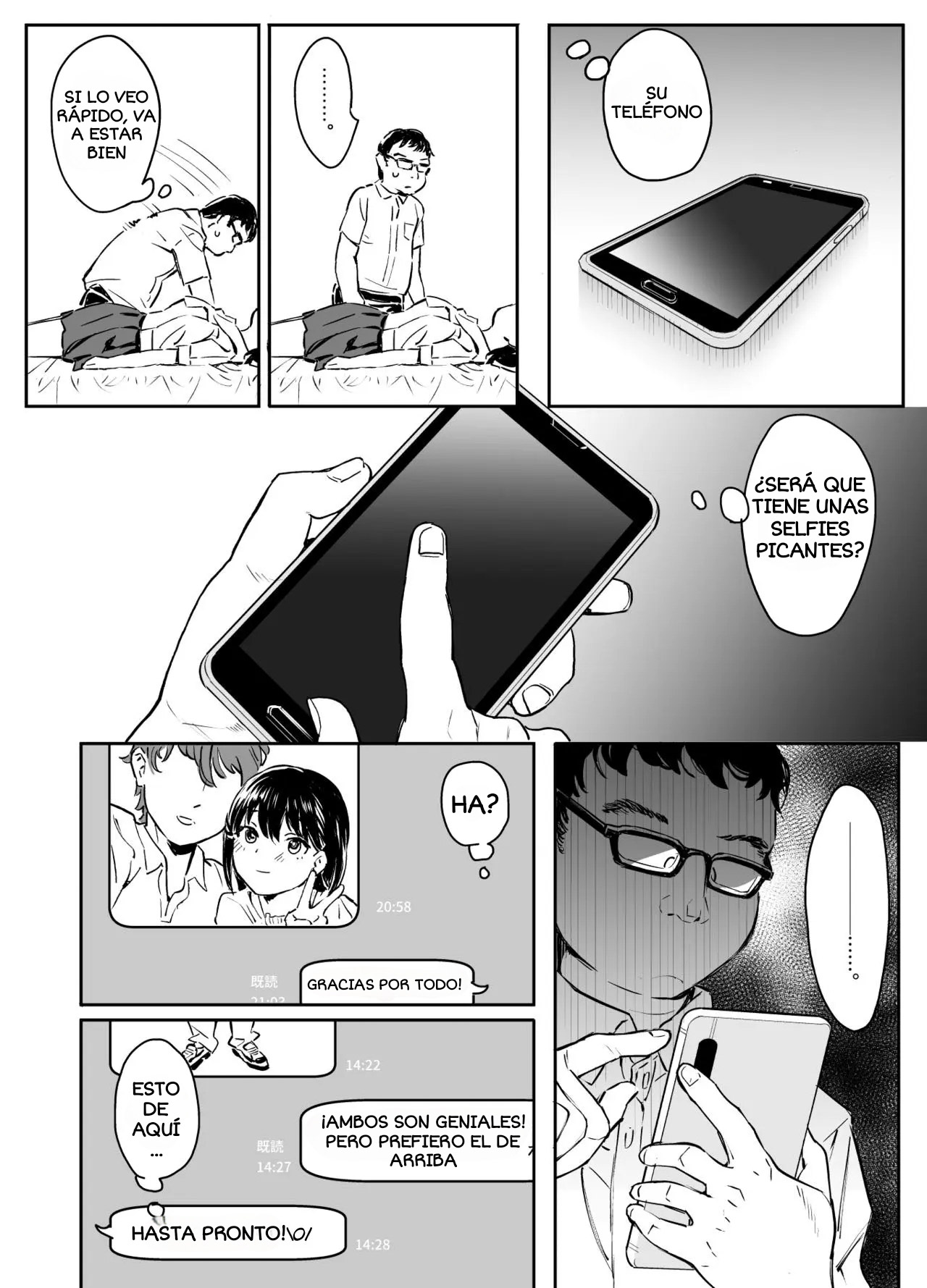 Kanojo no Binetsu to Boku no Hotobori | Su Fiebre y Mi Calor - Page 9