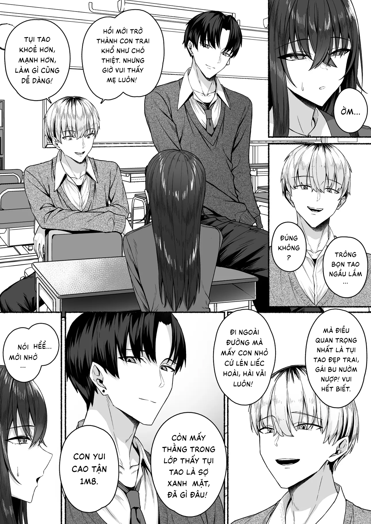 Gal to Boku ga Seibetsu Gyakuten Mesu ni Mezameru Boku | Sau khi cùng đám gyaru hoán đổi giới tính, tôi dần thức tỉnh bản năng phái nữ - Page 13