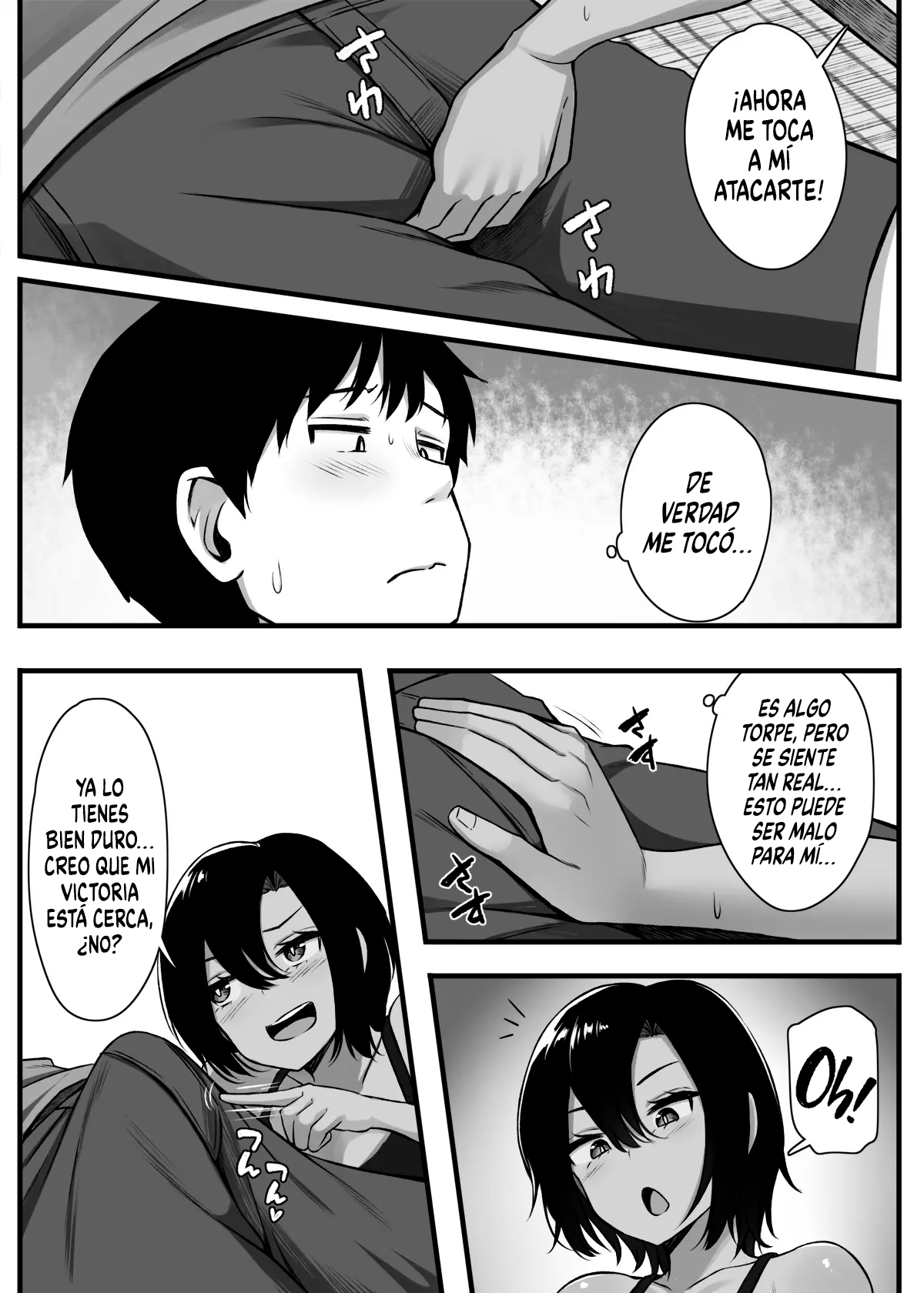 Makezu Girai na Osananajimi to H Shoubu suru Hanashi ｜Competencia Sexual con mi Amiga de la Infancia que Odia Perder - Page 10