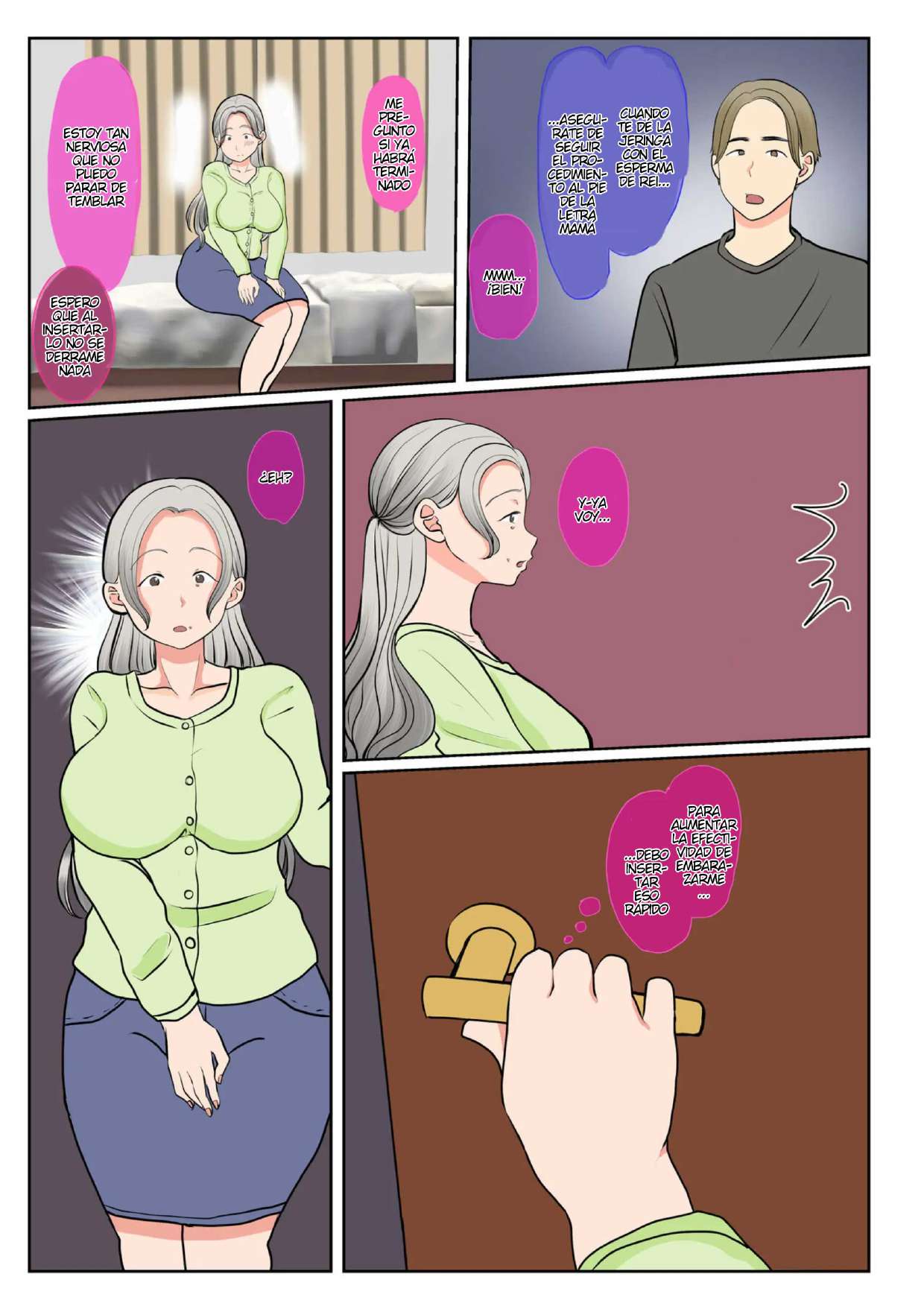 Jitsubo Dairi Shussan ~Shirakawa Yuuka no Baai~ Zenpen | Maternidad Subrogada ~El Caso de Yuuka Shirakawa~ Parte #1 - Page 10