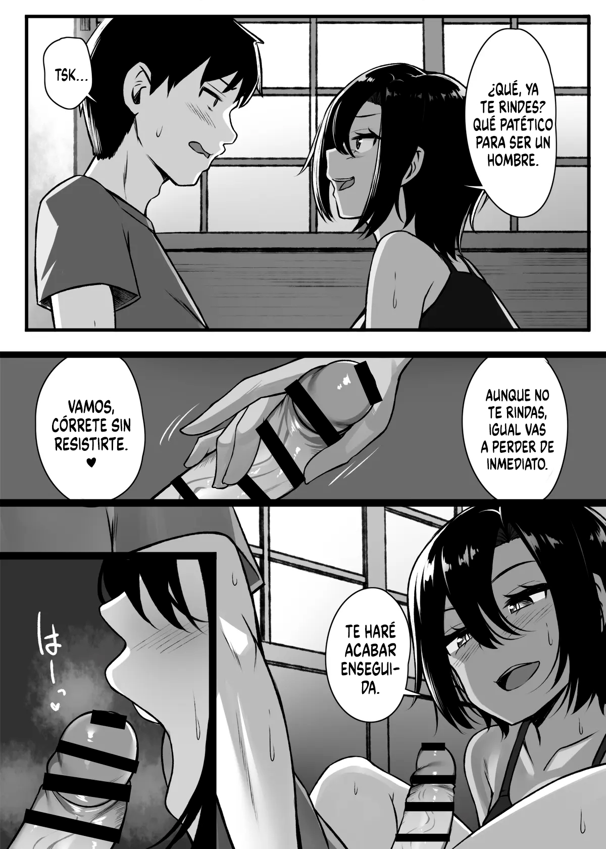 Makezu Girai na Osananajimi to H Shoubu suru Hanashi ｜Competencia Sexual con mi Amiga de la Infancia que Odia Perder - Page 12