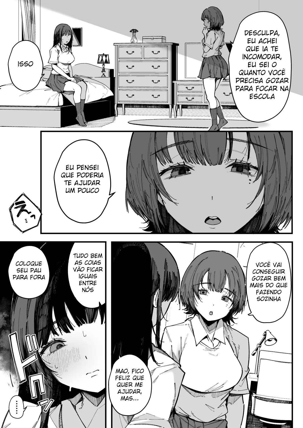 Dependência de Ejaculação com a Onee-chan - Page 12