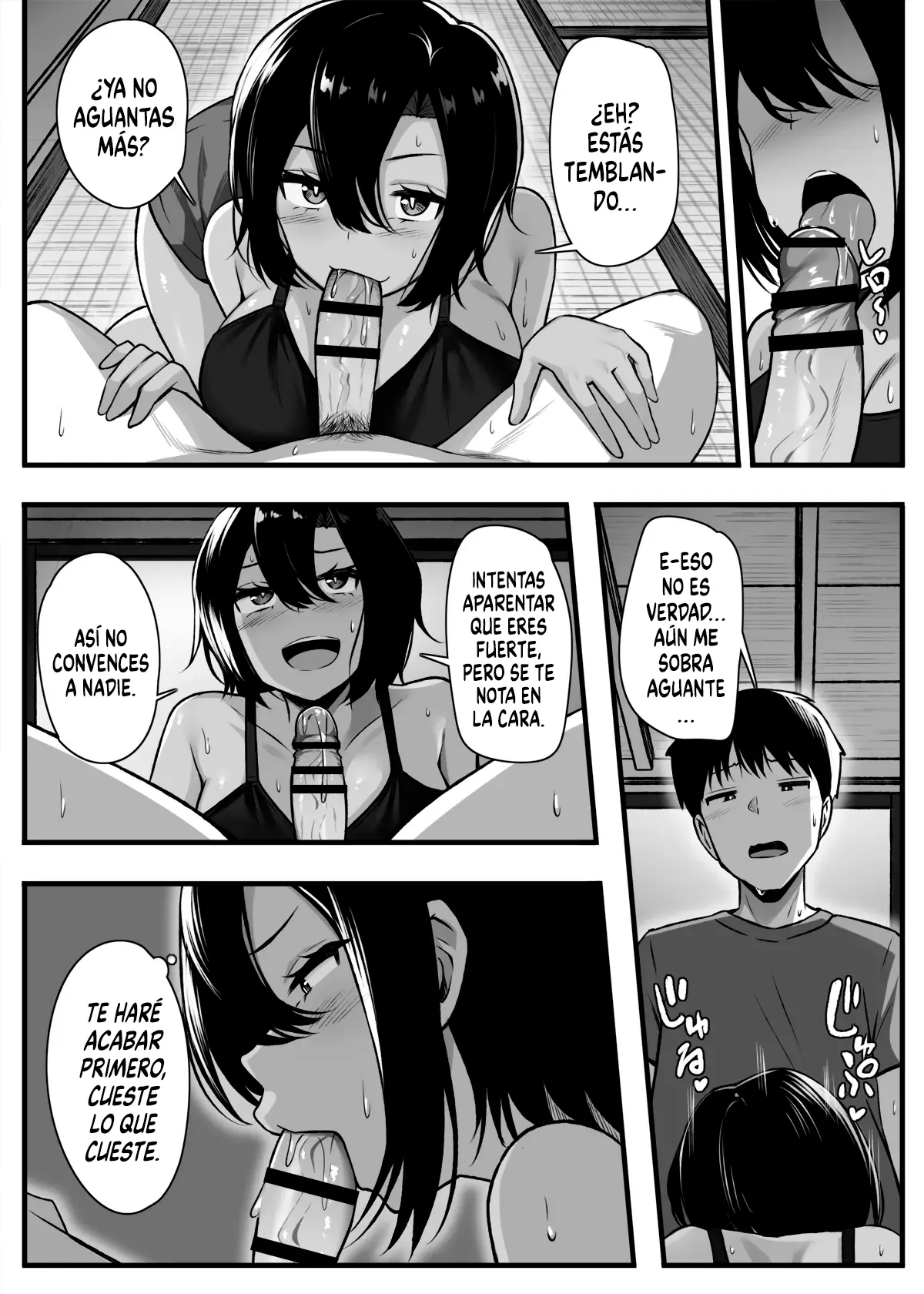 Makezu Girai na Osananajimi to H Shoubu suru Hanashi ｜Competencia Sexual con mi Amiga de la Infancia que Odia Perder - Page 13