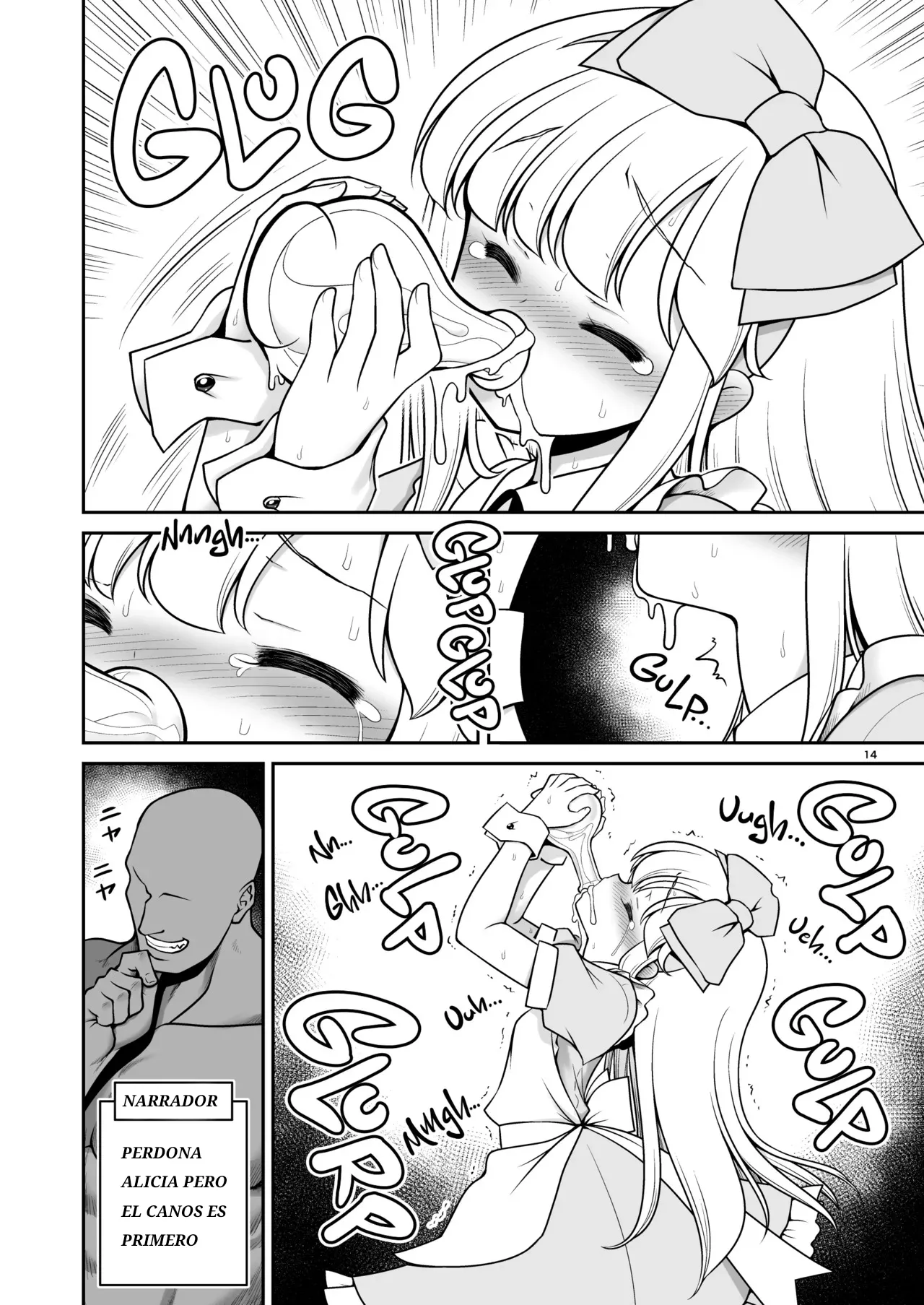 Monogatari Dori ni shika Ugokenai Alice-tachi wa Ikurademo Ecchi na koto Yaritai Houdai | Como Alicia y las Demás sólo Pueden Moverse Según el Cuento, Puedo Hacerles Todas las Cositas Ricas que Quiera - Page 14