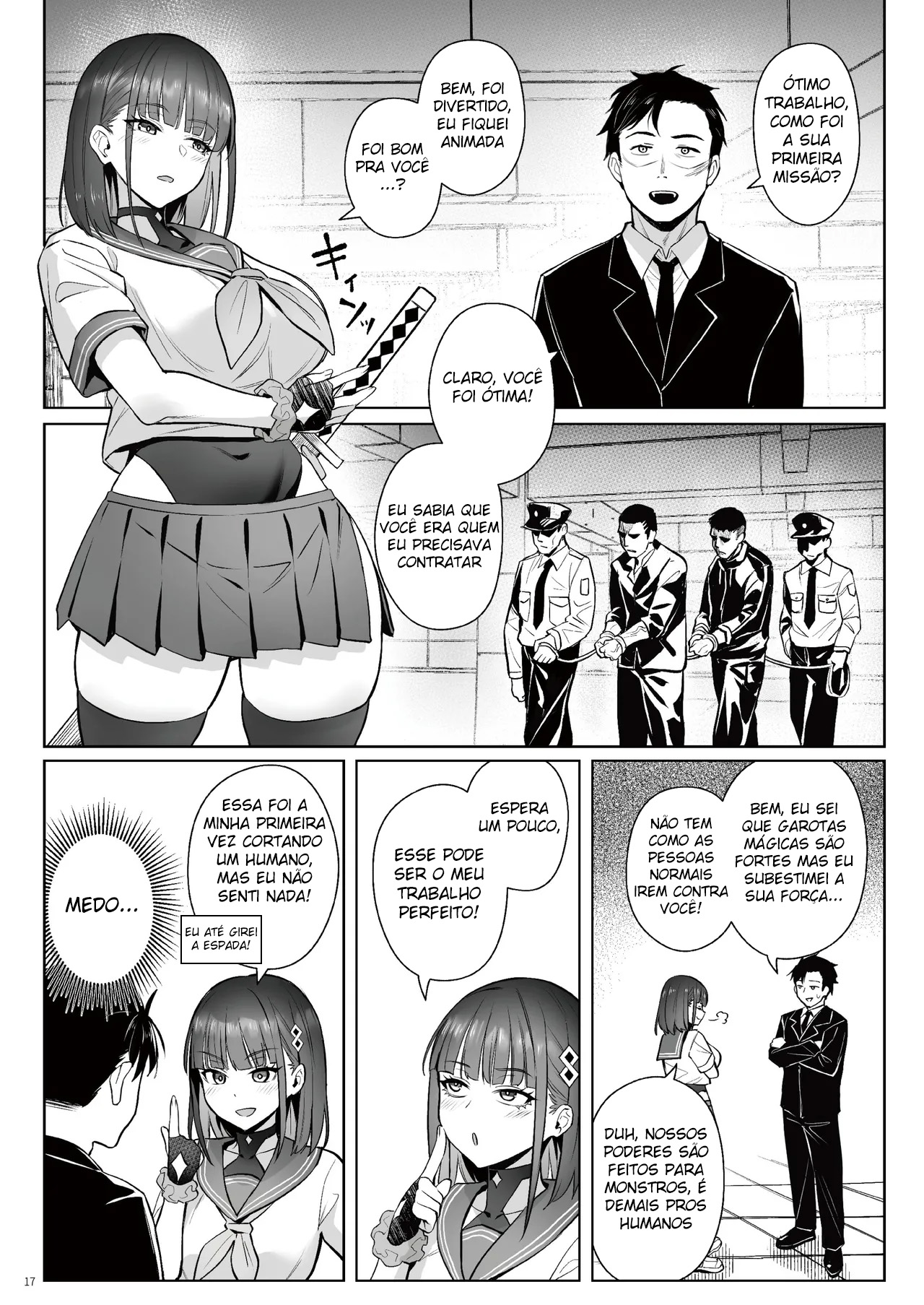 Histórias de Trabalho de uma Ex-Garota Mágica – O Prólogo - Page 15