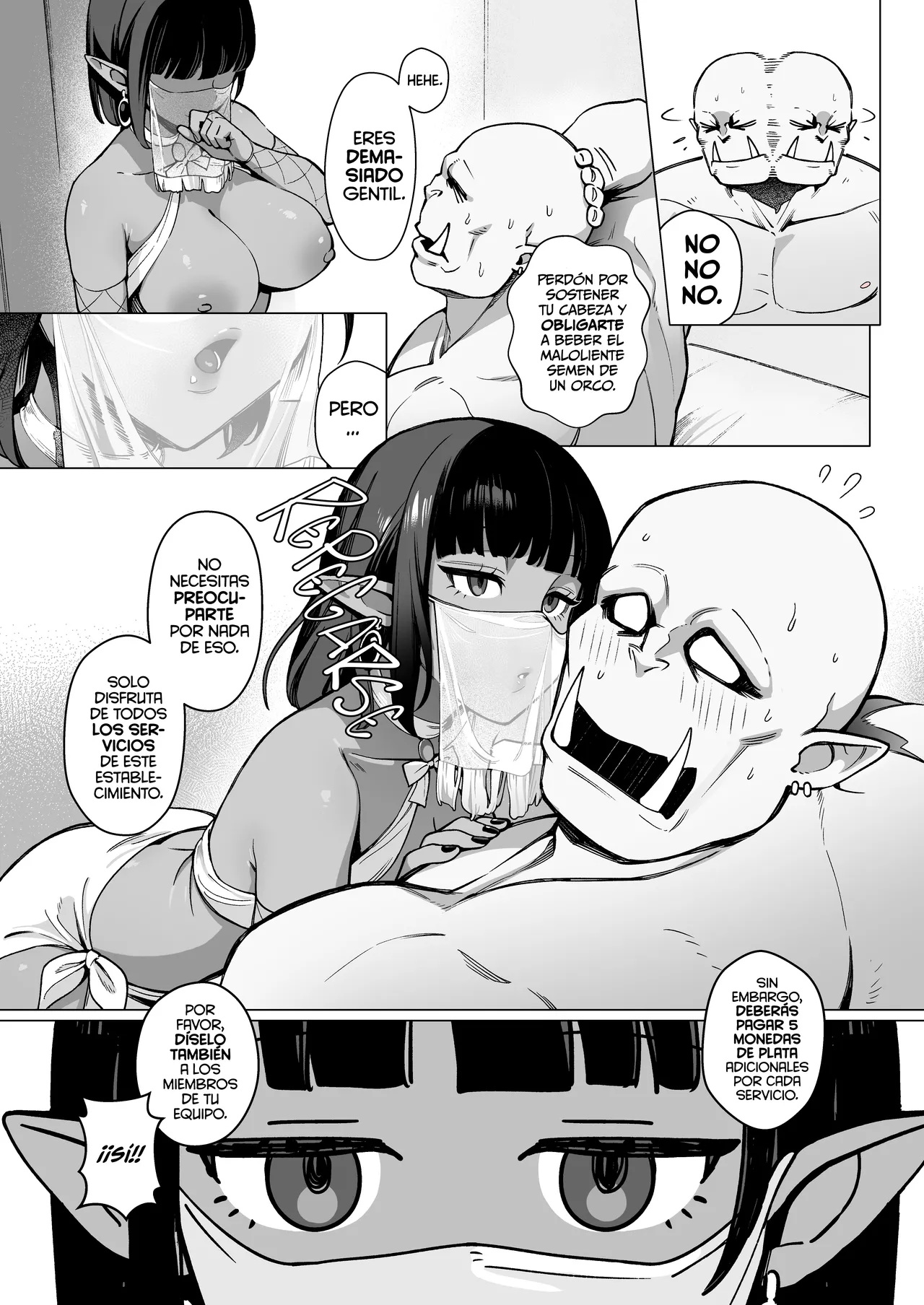 Yosei Shoukan 3-goushitsu Lacy ~Kasshoku Hada Elf o Shimei Shita Dotei Orc~ 1 - Page 16