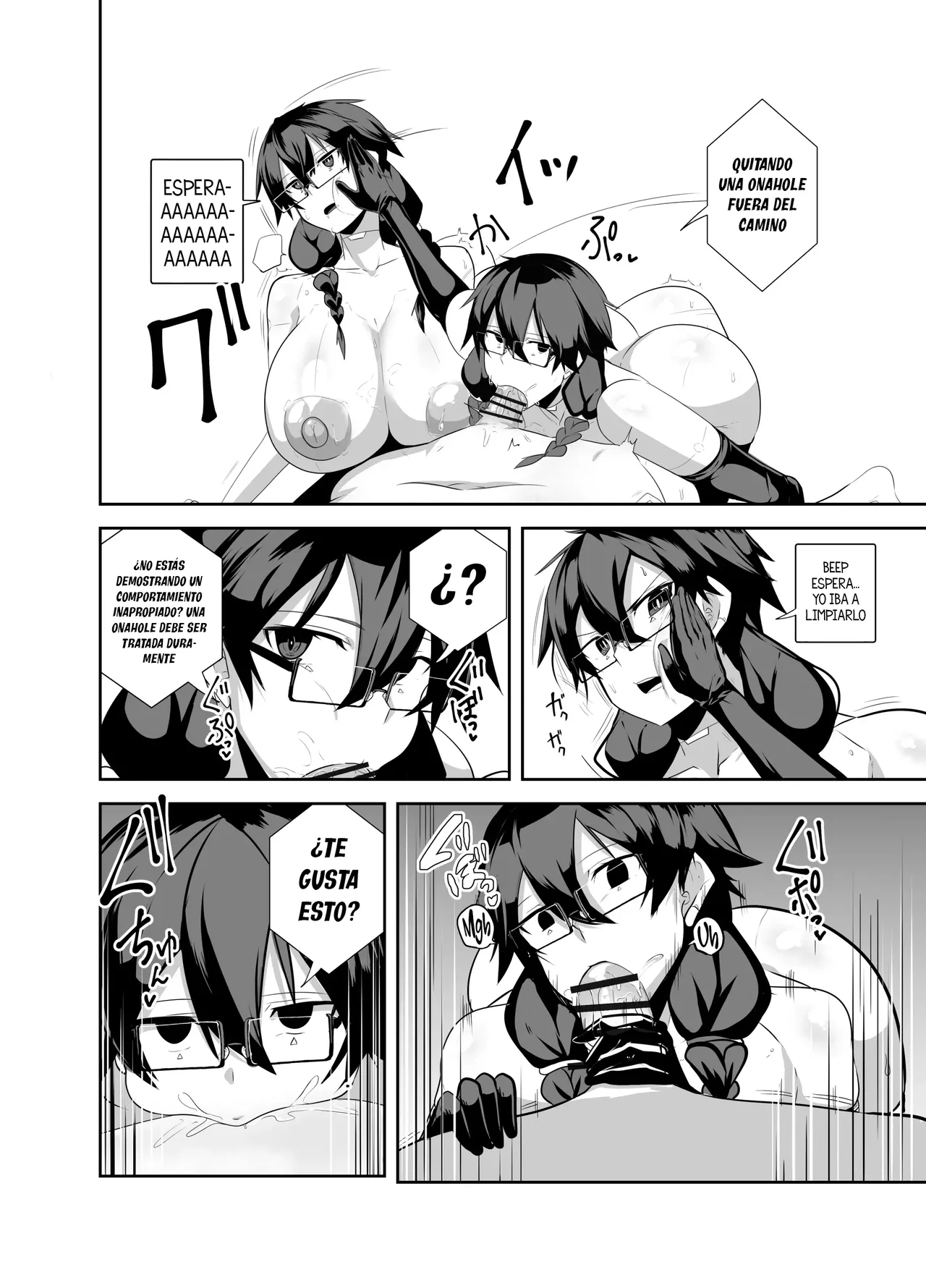 Android no Osananajimi Tachi to Chitsu Onahoecchi Suru Hanashi | Sexo con el Onahole de mis Amigas Androides de la Infancia - Page 17