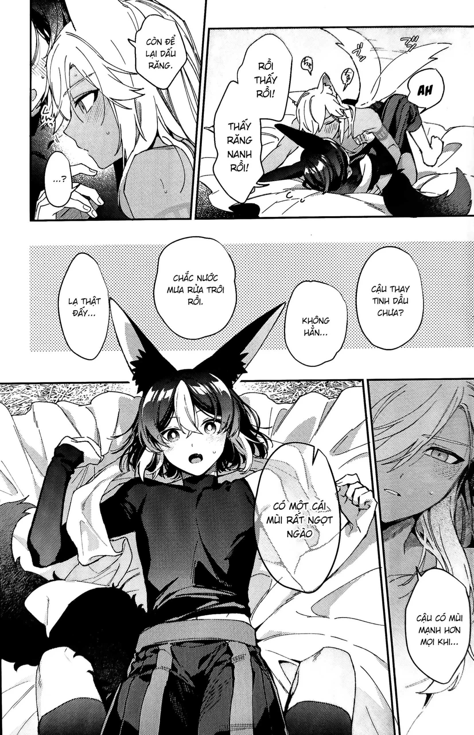Ookami ni natta tomodachi no yosuga okashii!! - Page 20