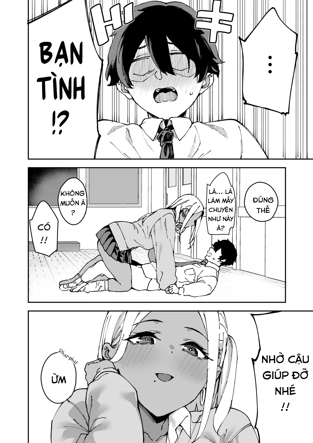 Class no Kuro Gal to SeFri ni Natta Hanashi - Page 21