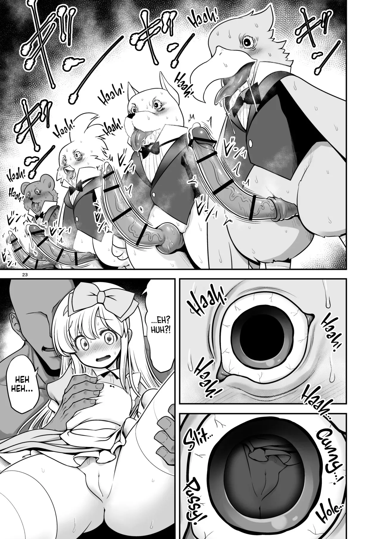 Monogatari Dori ni shika Ugokenai Alice-tachi wa Ikurademo Ecchi na koto Yaritai Houdai | Como Alicia y las Demás sólo Pueden Moverse Según el Cuento, Puedo Hacerles Todas las Cositas Ricas que Quiera - Page 23