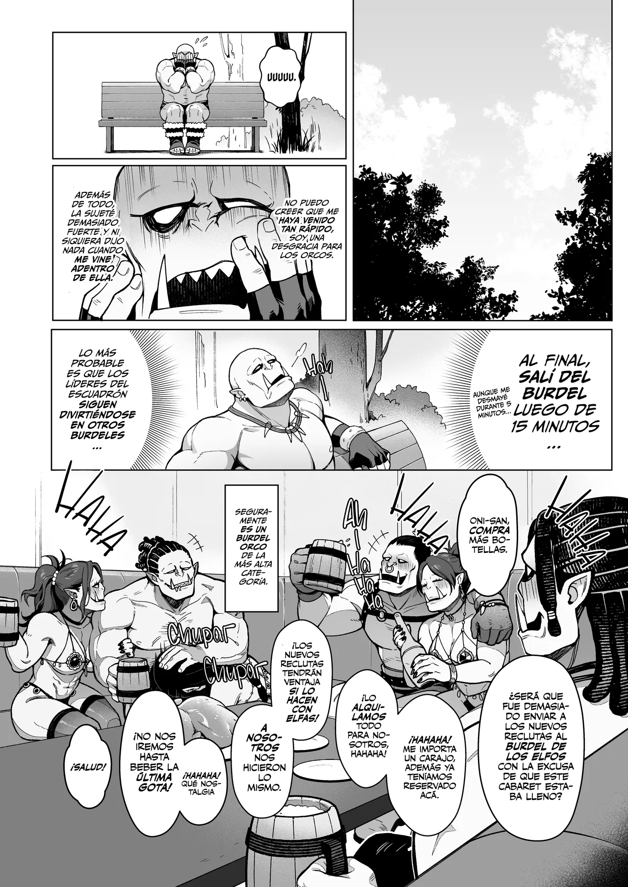 Yosei Shoukan 3-goushitsu Lacy ~Kasshoku Hada Elf o Shimei Shita Dotei Orc~ 1 - Page 25
