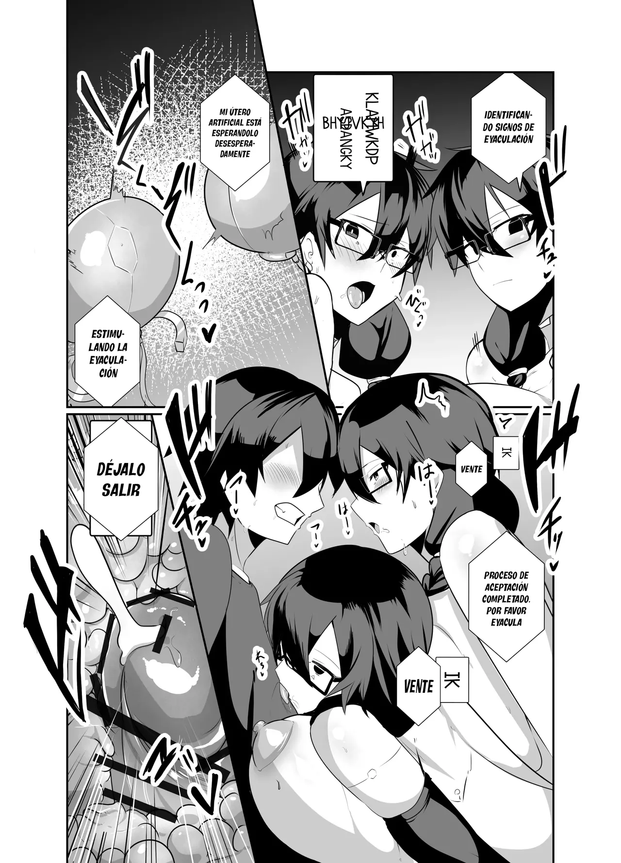 Android no Osananajimi Tachi to Chitsu Onahoecchi Suru Hanashi | Sexo con el Onahole de mis Amigas Androides de la Infancia - Page 27