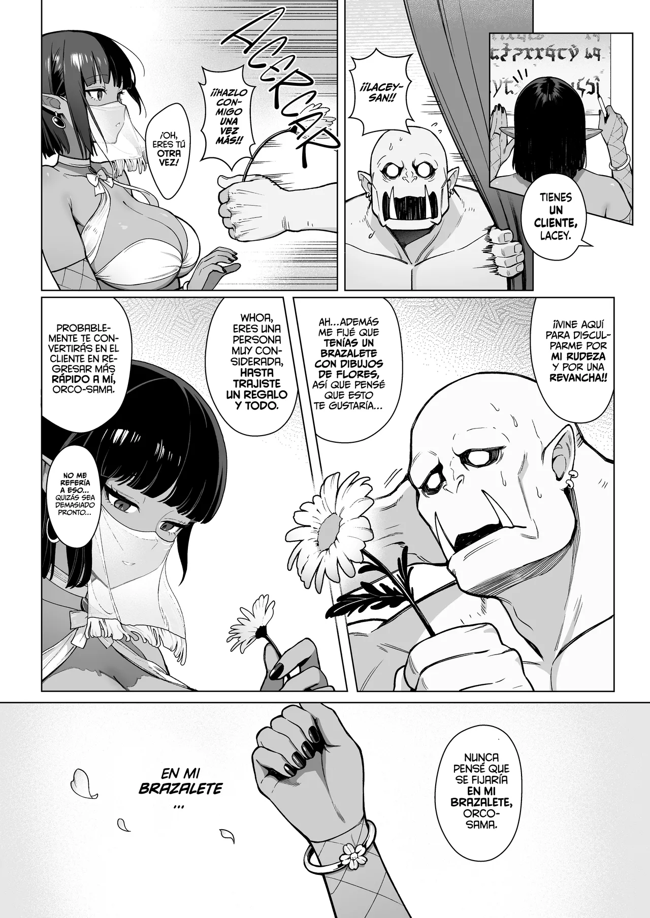 Yosei Shoukan 3-goushitsu Lacy ~Kasshoku Hada Elf o Shimei Shita Dotei Orc~ 1 - Page 27