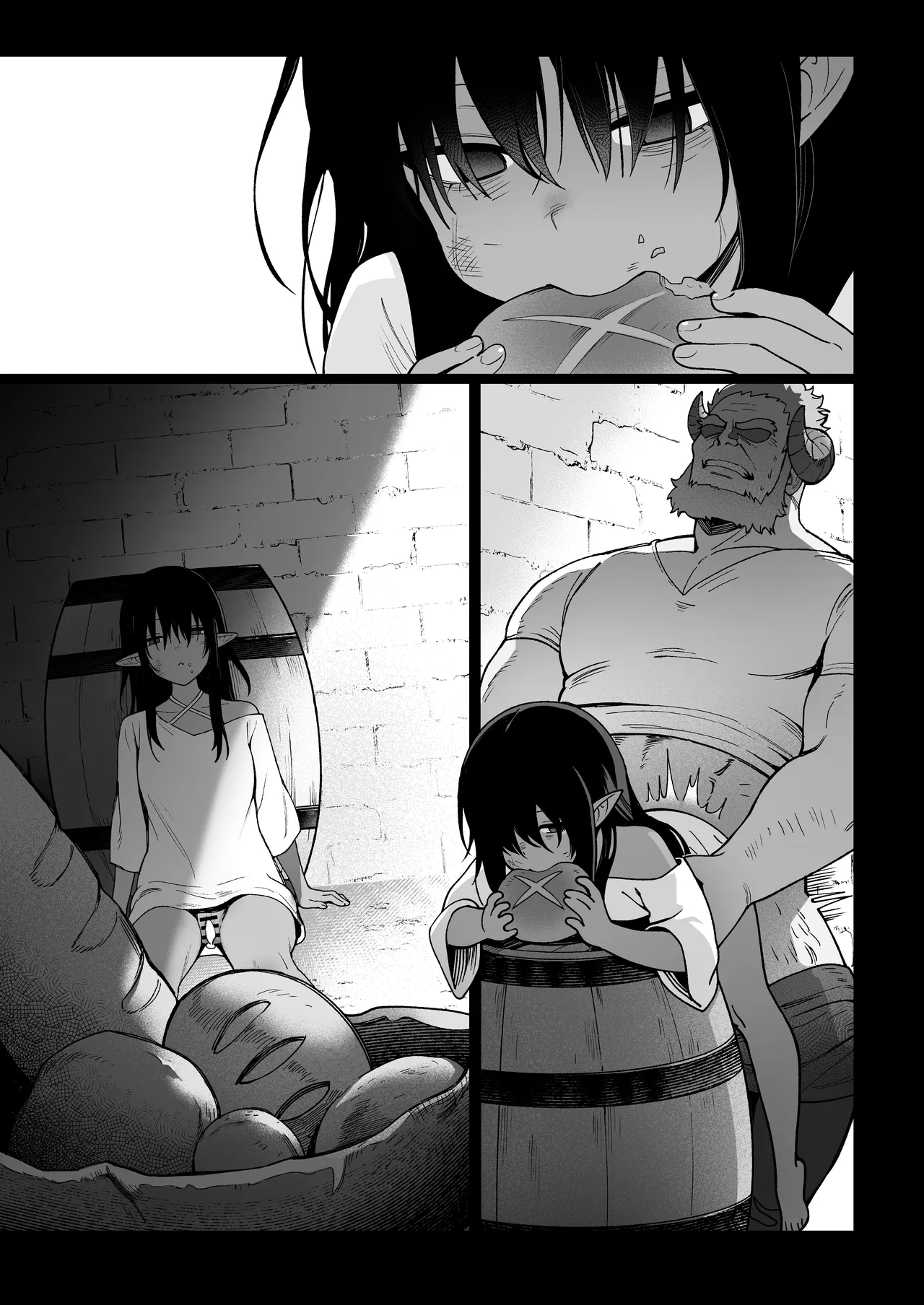 Yosei Shoukan 3-goushitsu Lacy ~Kasshoku Hada Elf o Shimei Shita Dotei Orc~ 1 - Page 30