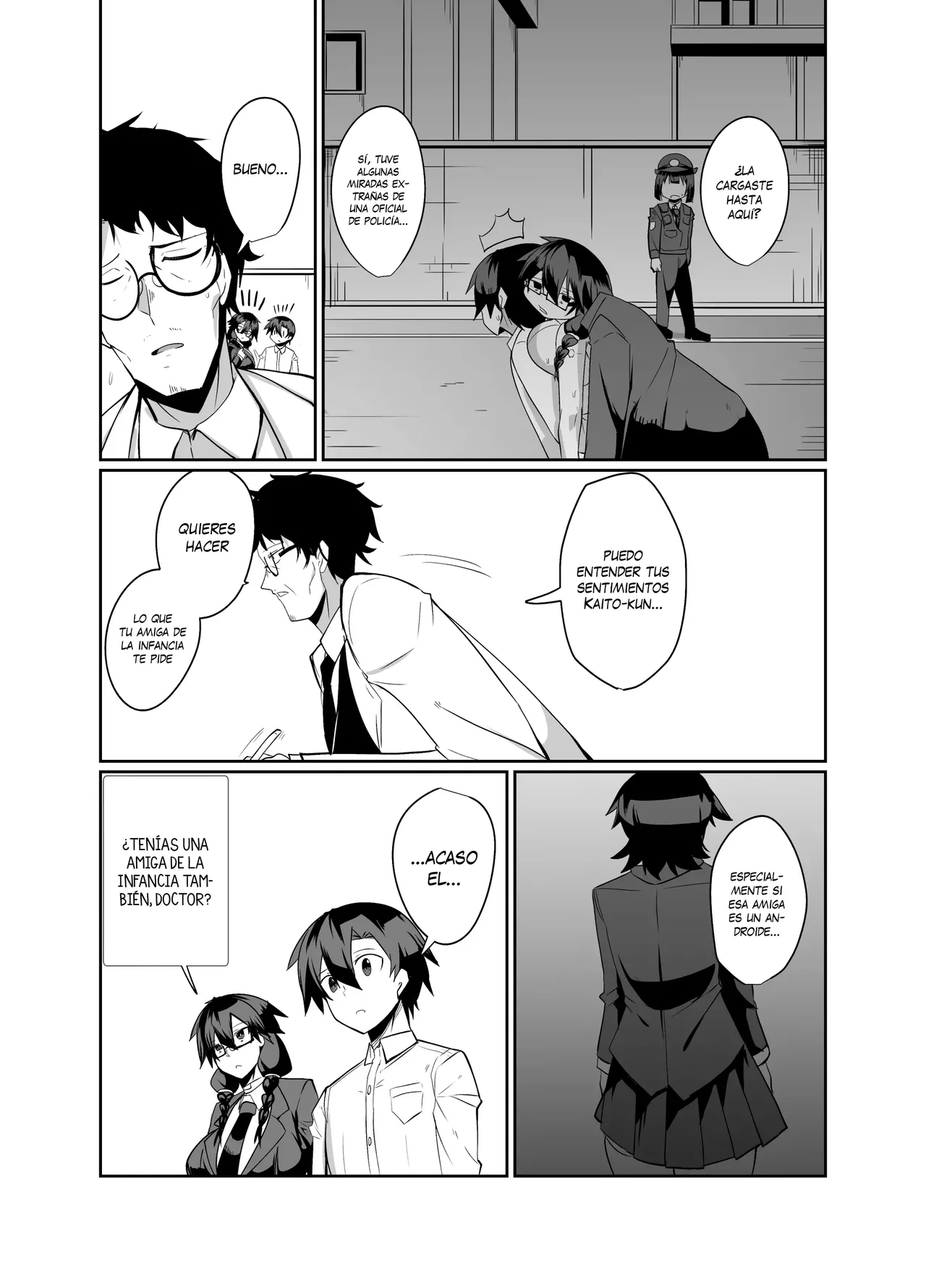 Android no Osananajimi Tachi to Chitsu Onahoecchi Suru Hanashi | Sexo con el Onahole de mis Amigas Androides de la Infancia - Page 31
