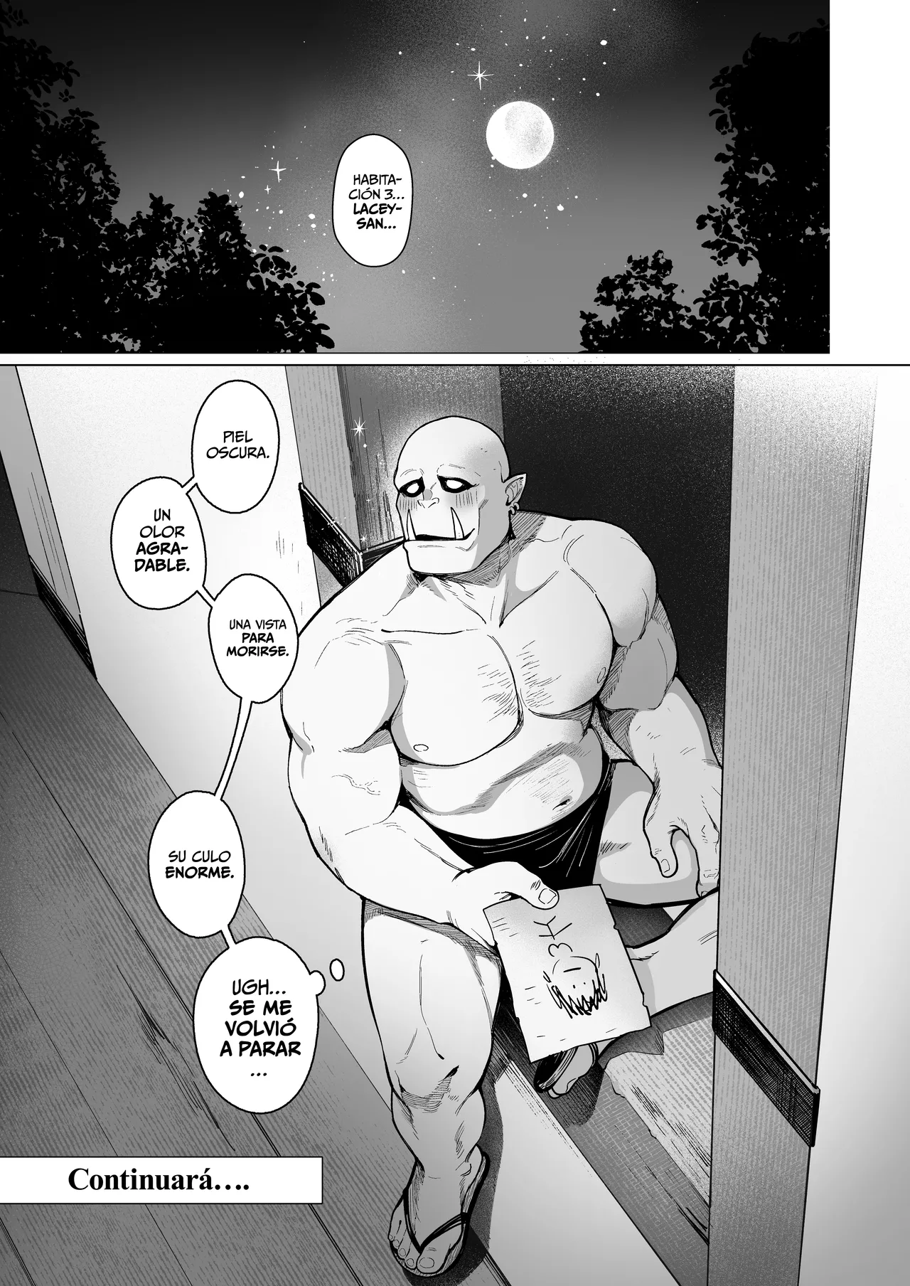 Yosei Shoukan 3-goushitsu Lacy ~Kasshoku Hada Elf o Shimei Shita Dotei Orc~ 1 - Page 47