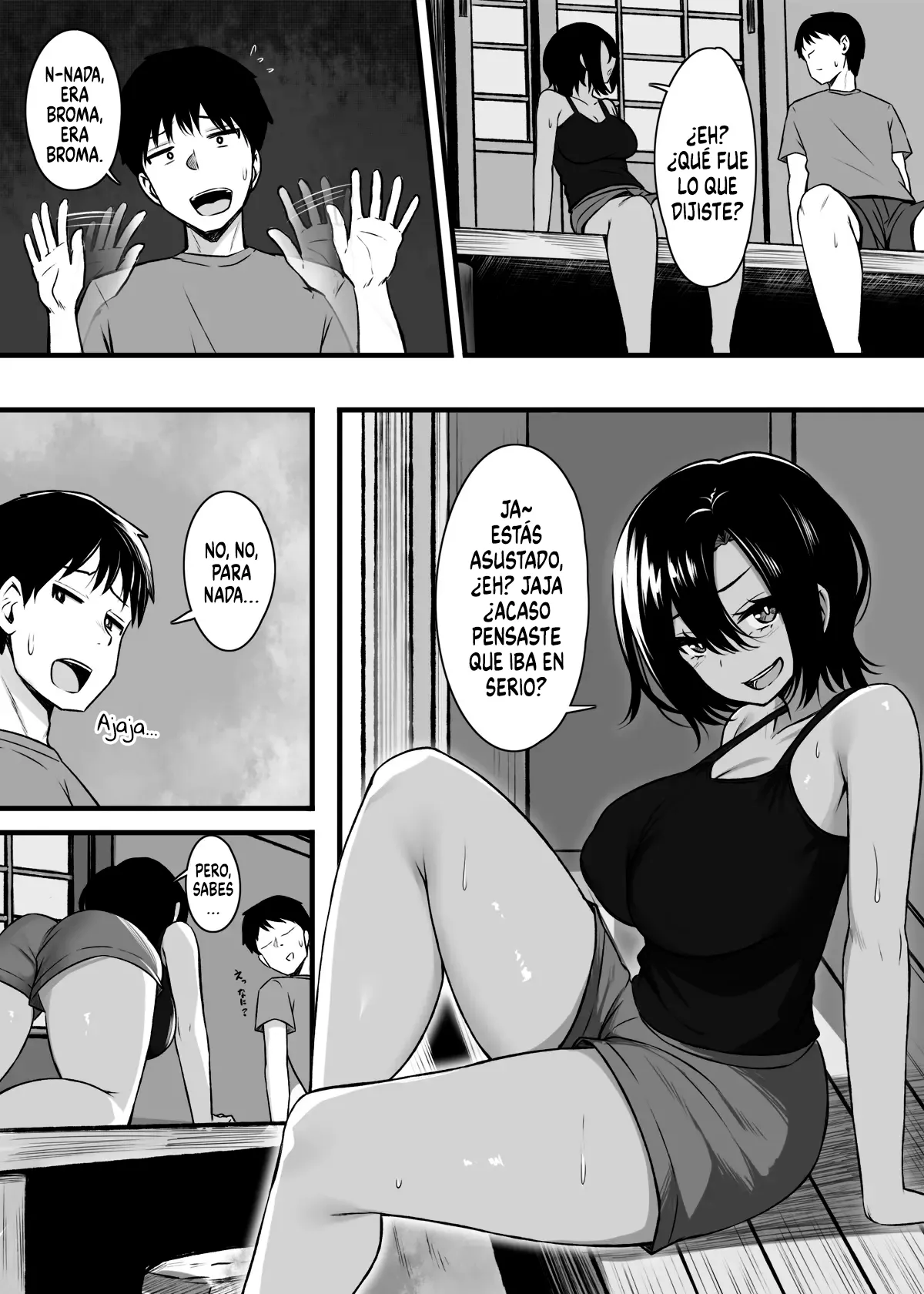 Makezu Girai na Osananajimi to H Shoubu suru Hanashi ｜Competencia Sexual con mi Amiga de la Infancia que Odia Perder - Page 5
