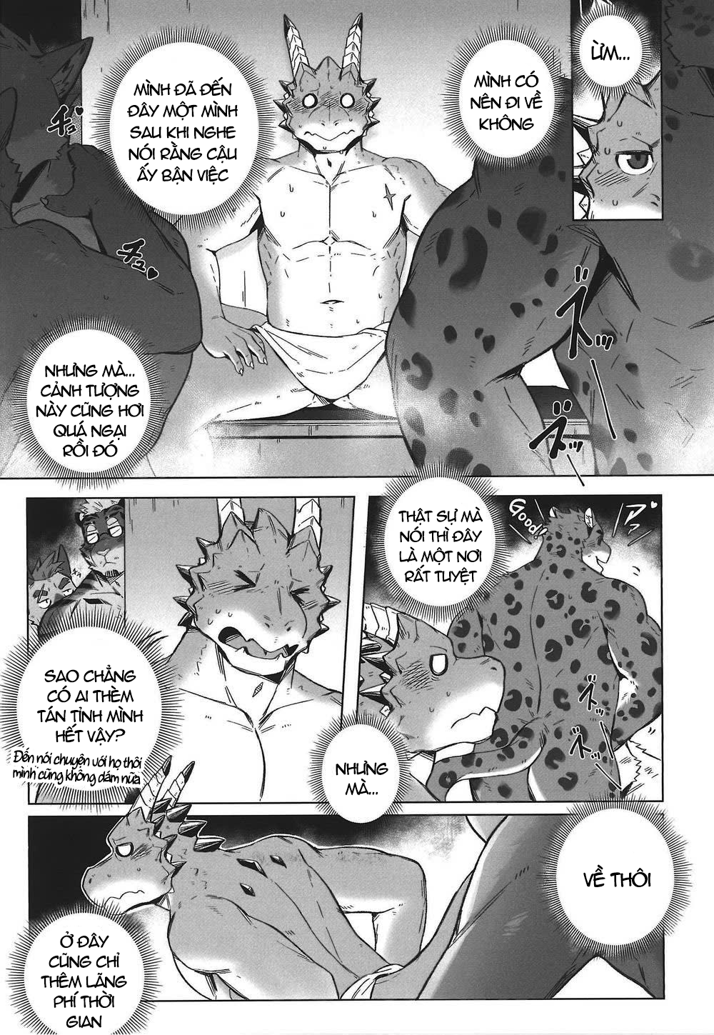 Unexpected Encounter In Sauna - Page 5