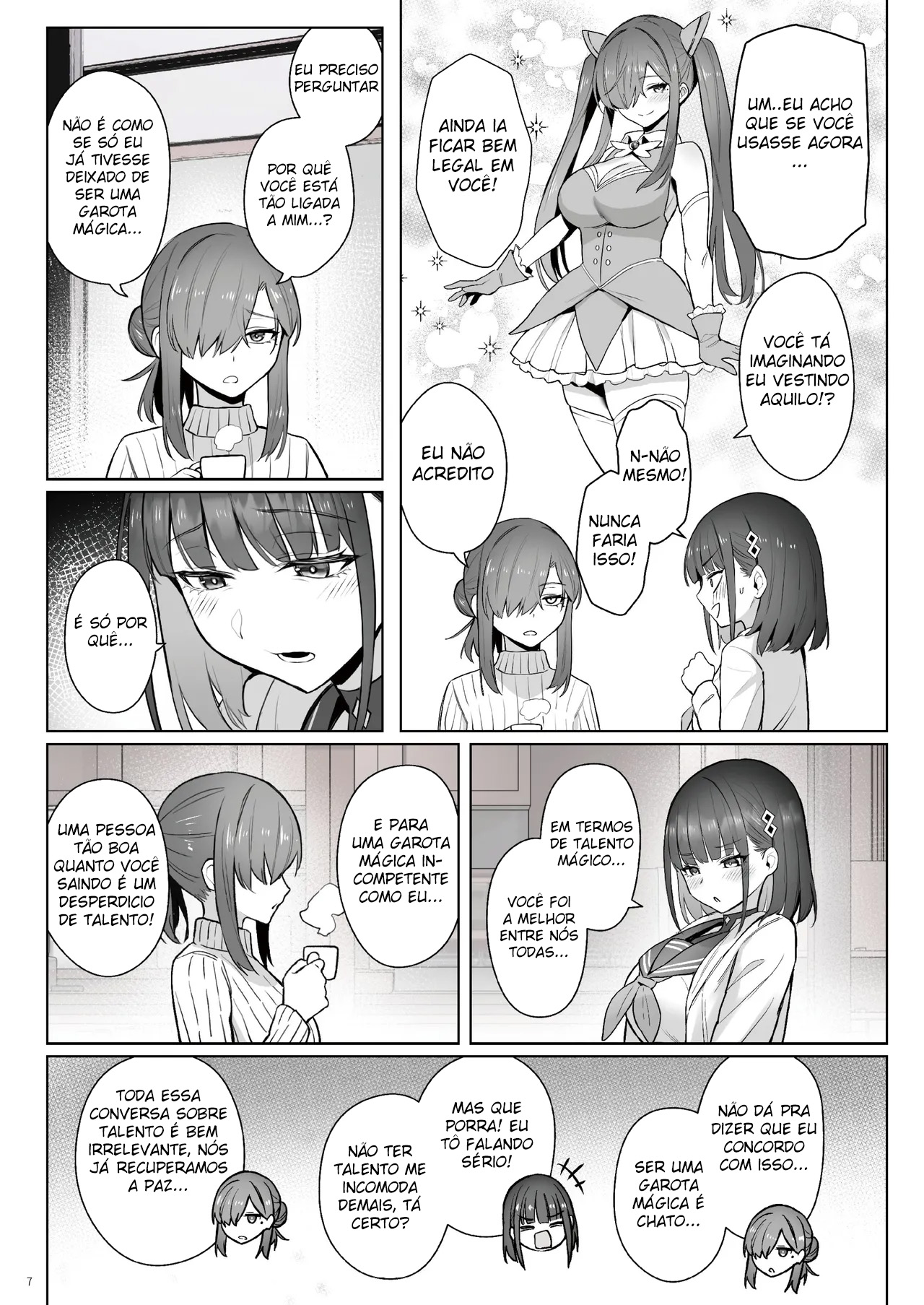 Histórias de Trabalho de uma Ex-Garota Mágica – O Prólogo - Page 5