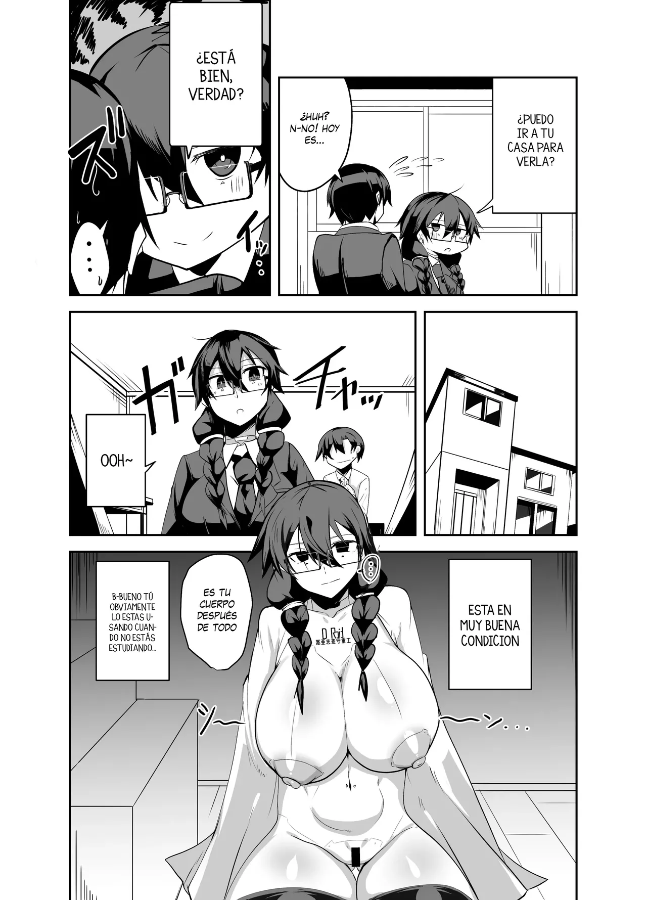 Android no Osananajimi Tachi to Chitsu Onahoecchi Suru Hanashi | Sexo con el Onahole de mis Amigas Androides de la Infancia - Page 6