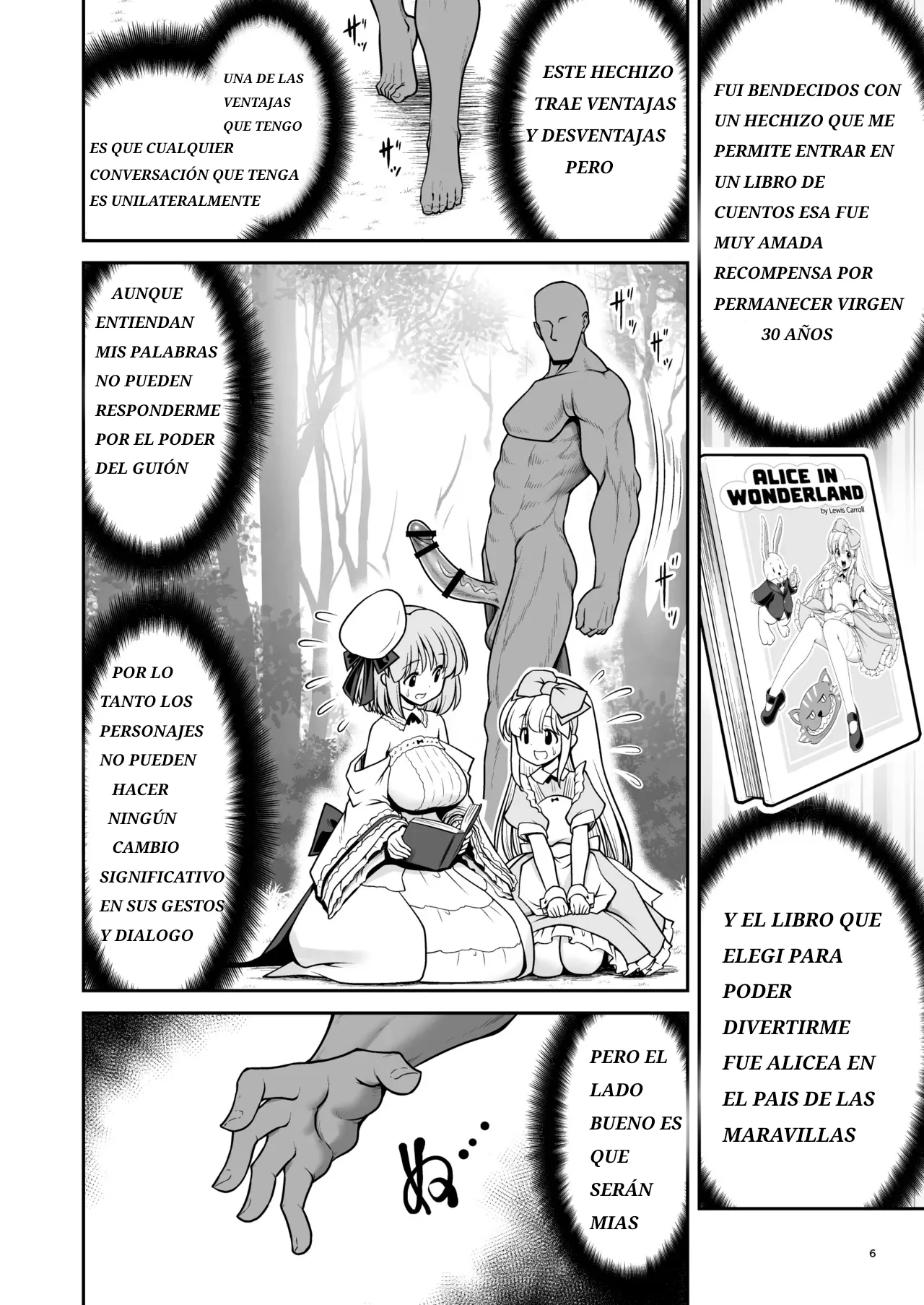 Monogatari Dori ni shika Ugokenai Alice-tachi wa Ikurademo Ecchi na koto Yaritai Houdai | Como Alicia y las Demás sólo Pueden Moverse Según el Cuento, Puedo Hacerles Todas las Cositas Ricas que Quiera - Page 6