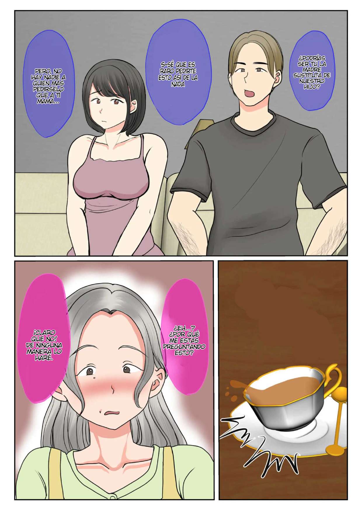 Jitsubo Dairi Shussan ~Shirakawa Yuuka no Baai~ Zenpen | Maternidad Subrogada ~El Caso de Yuuka Shirakawa~ Parte #1 - Page 7