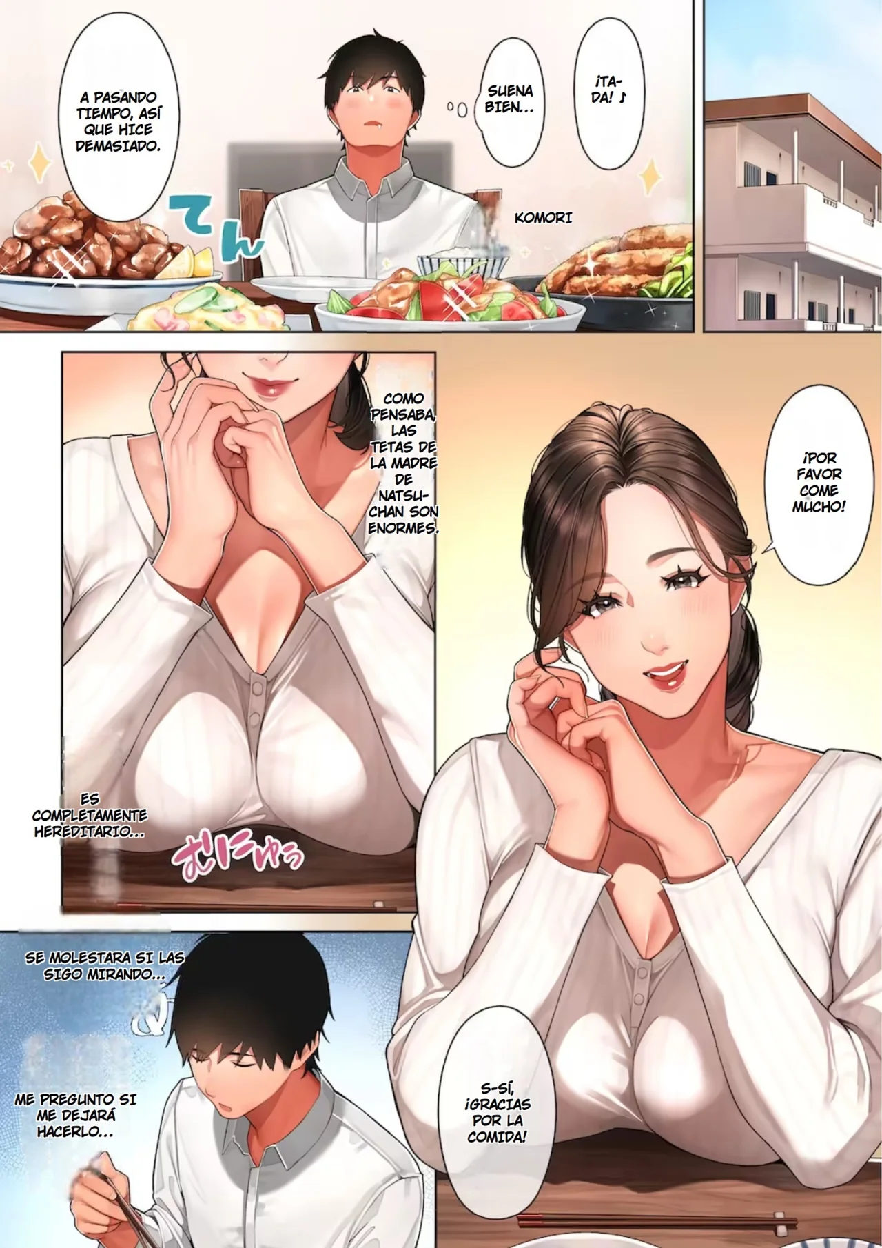 Kyouko-san wa Osananajimi no Okaa-san | Kyoko-san es la Madre de mi Amiga de la Infancia - Page 7