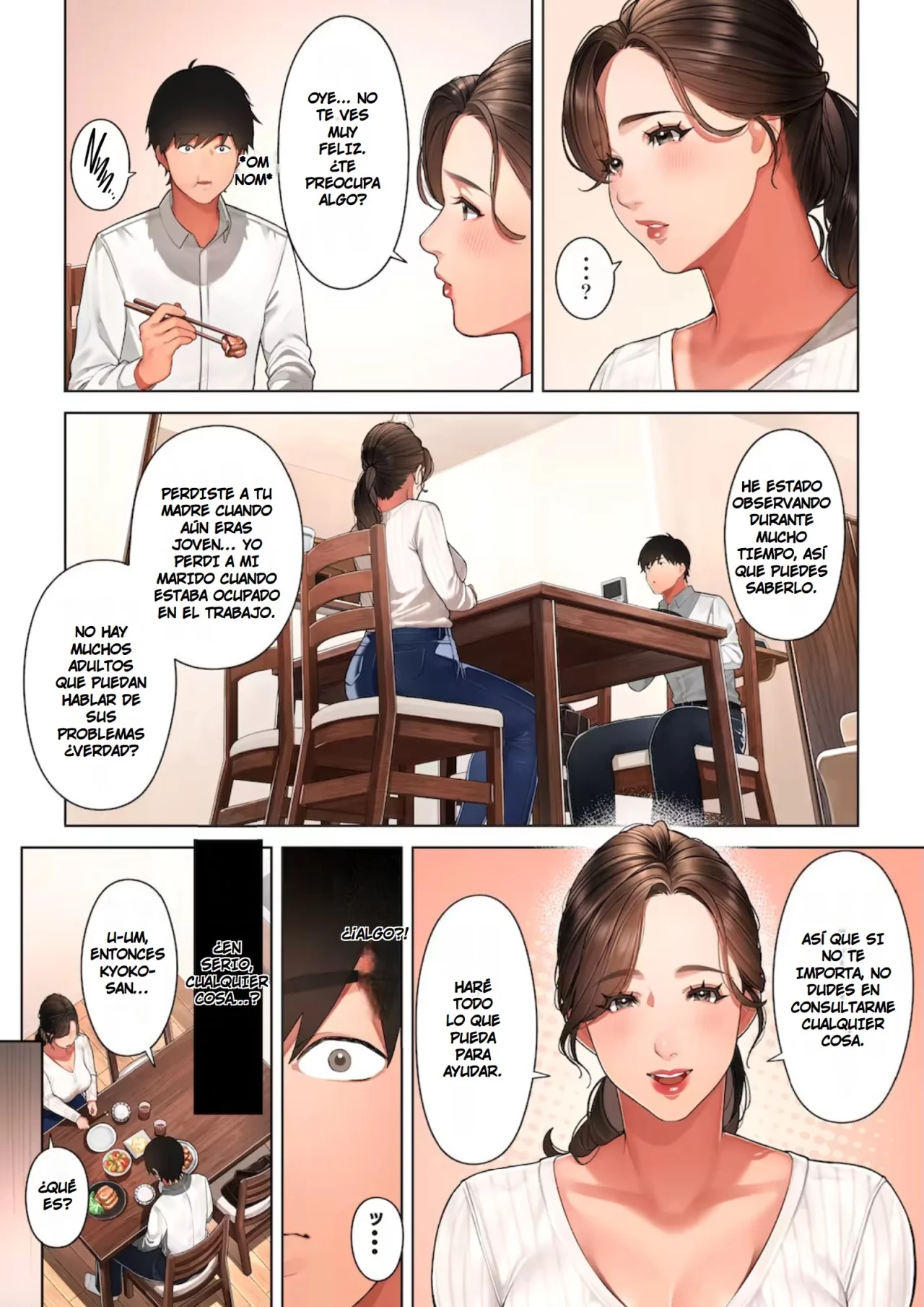 Kyouko-san wa Osananajimi no Okaa-san | Kyoko-san es la Madre de mi Amiga de la Infancia - Page 8