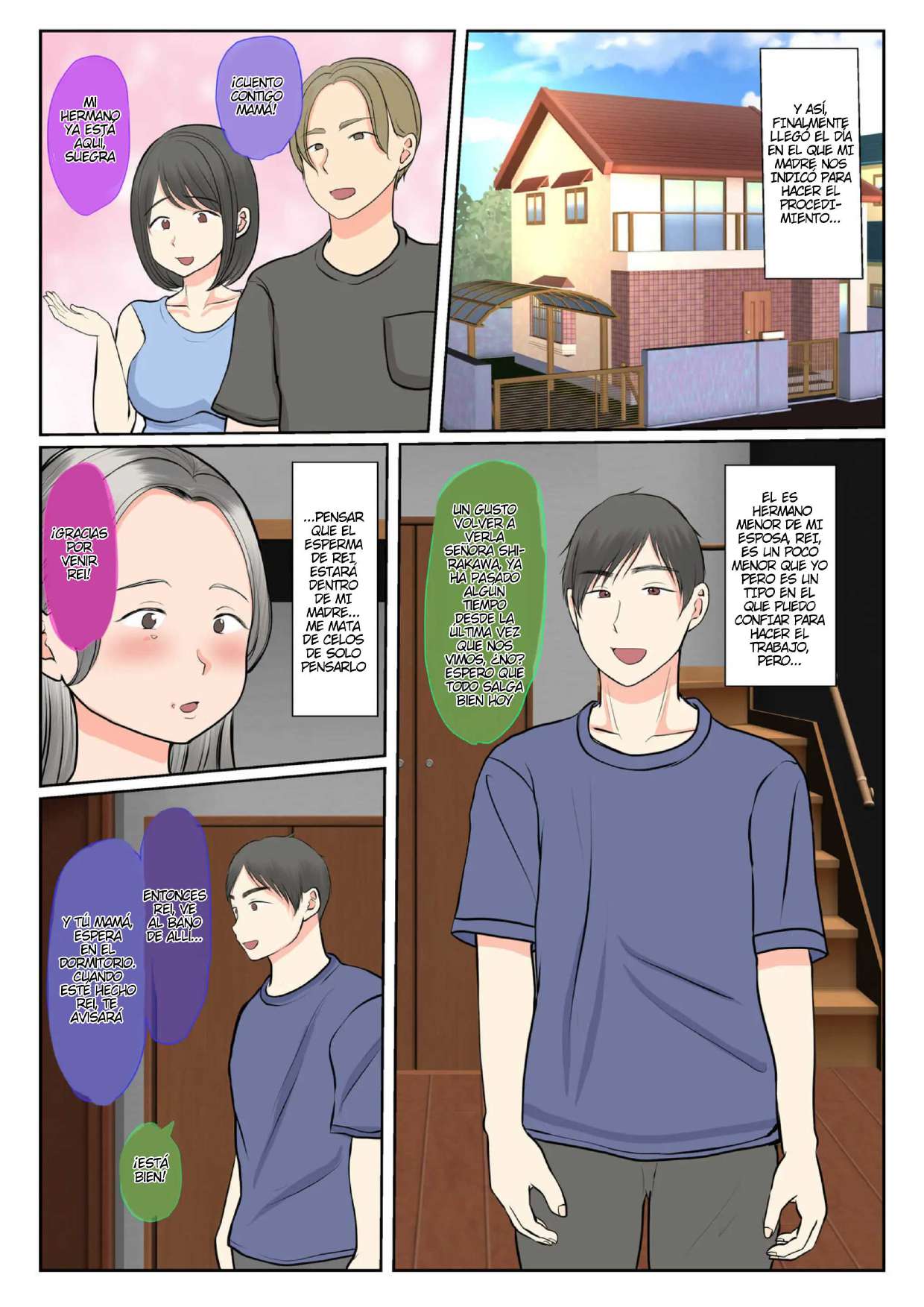 Jitsubo Dairi Shussan ~Shirakawa Yuuka no Baai~ Zenpen | Maternidad Subrogada ~El Caso de Yuuka Shirakawa~ Parte #1 - Page 9