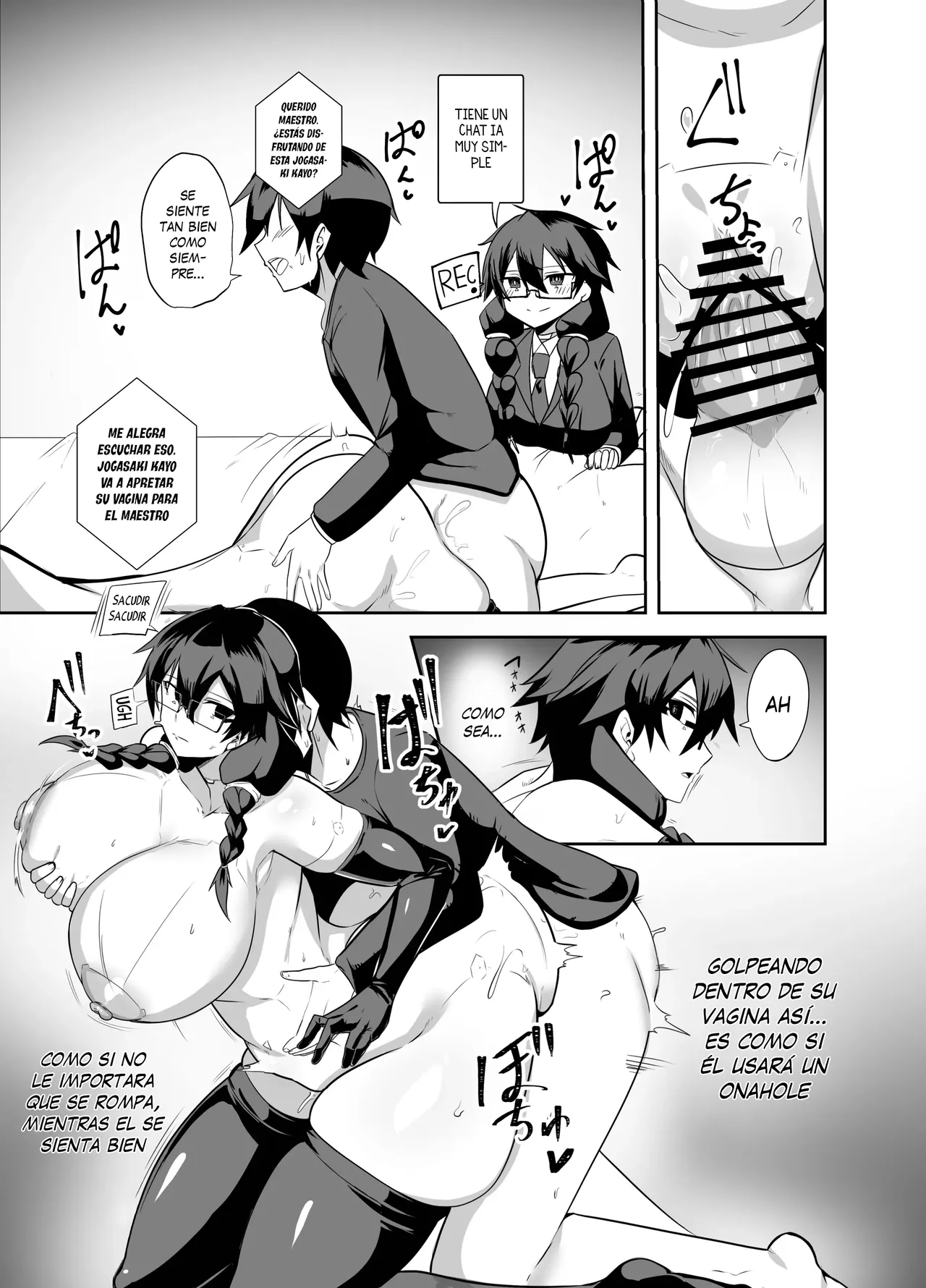 Android no Osananajimi Tachi to Chitsu Onahoecchi Suru Hanashi | Sexo con el Onahole de mis Amigas Androides de la Infancia - Page 9