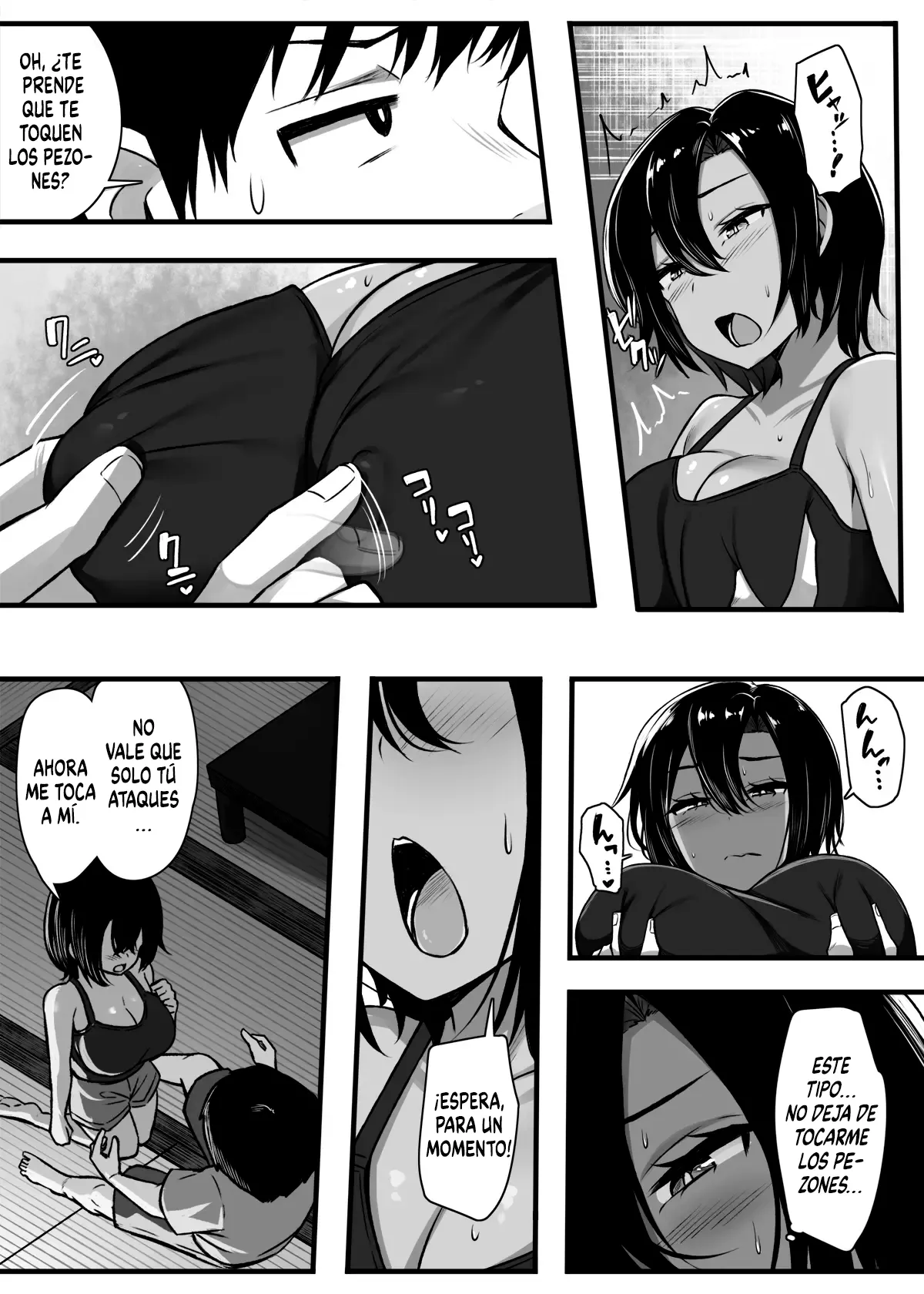 Makezu Girai na Osananajimi to H Shoubu suru Hanashi ｜Competencia Sexual con mi Amiga de la Infancia que Odia Perder - Page 9