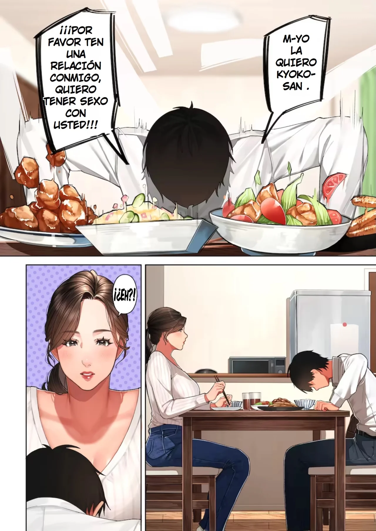 Kyouko-san wa Osananajimi no Okaa-san | Kyoko-san es la Madre de mi Amiga de la Infancia - Page 9