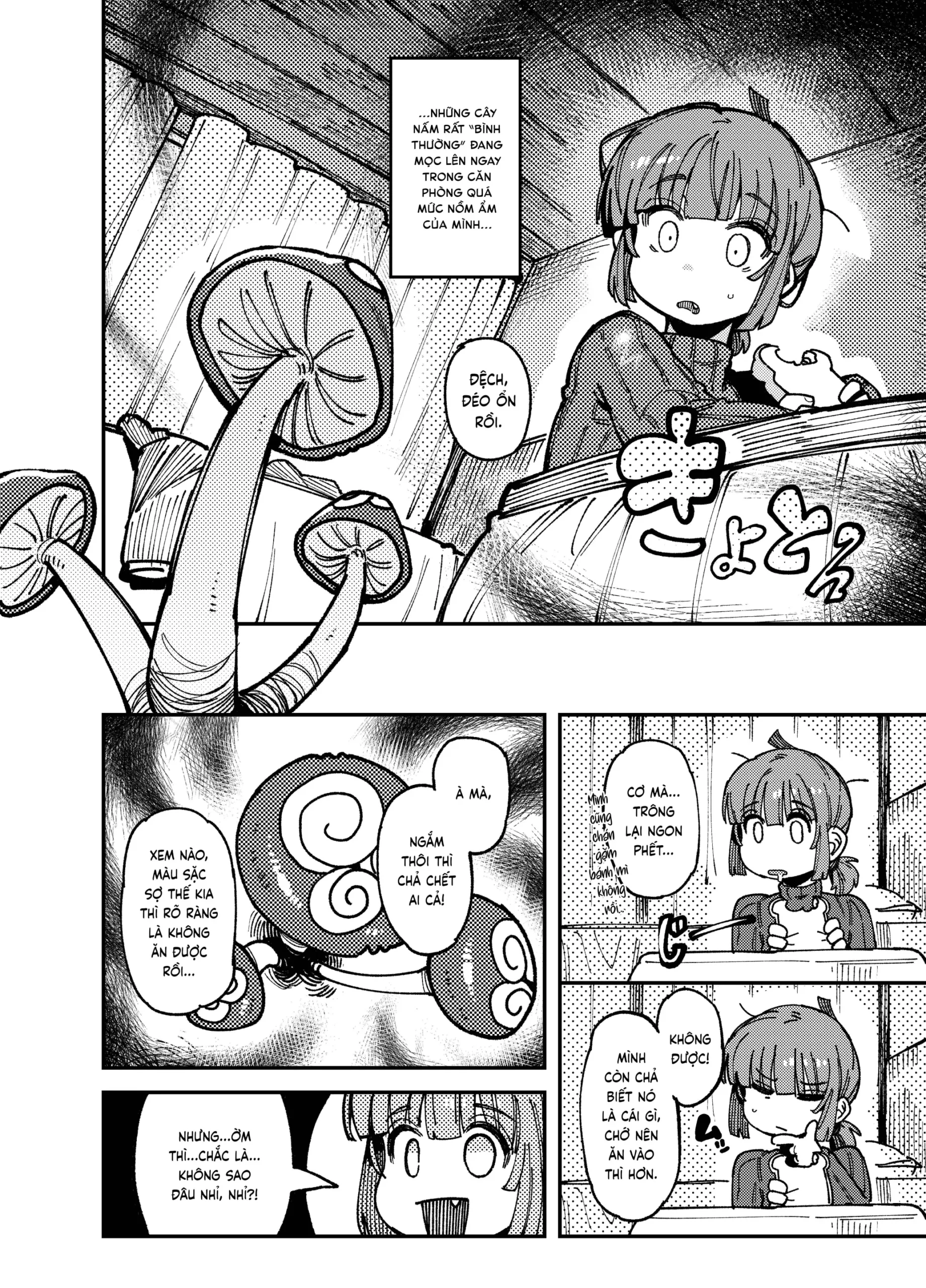 Ie ga Shike Sugite Haete Kita Genkaku Yuuhatsu Suru Kinoko o Goshoku Shite Hatsujou Shita Ato no Are ya Kore - Page 3