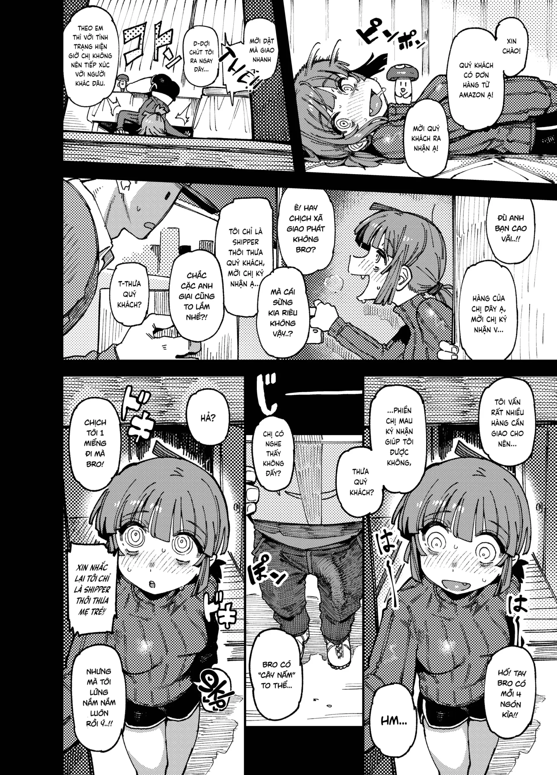 Ie ga Shike Sugite Haete Kita Genkaku Yuuhatsu Suru Kinoko o Goshoku Shite Hatsujou Shita Ato no Are ya Kore - Page 9