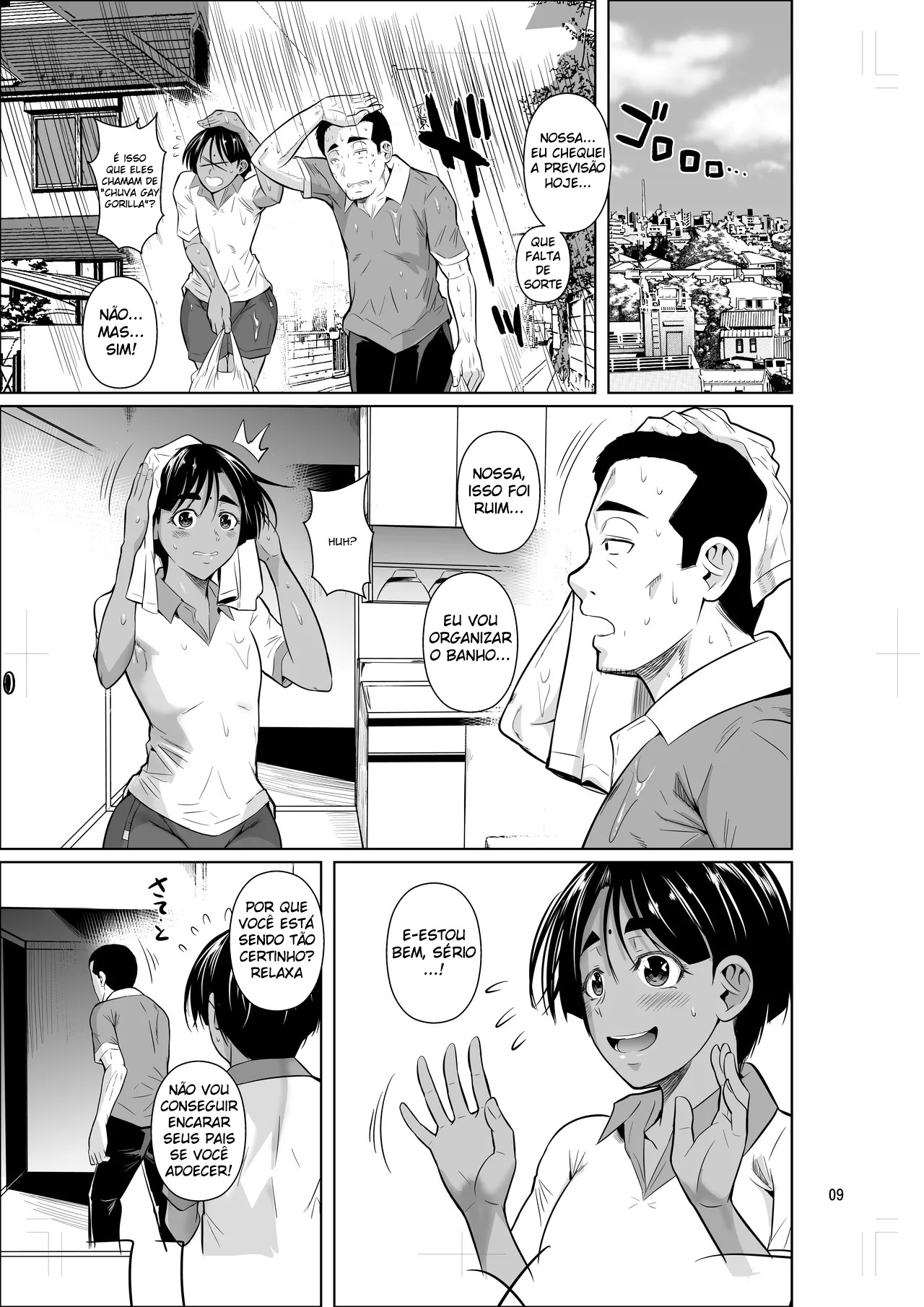 Ela Conseguiu um Emprego em um Dormitório de Estudantes Estrangeiros 2 - Page 10