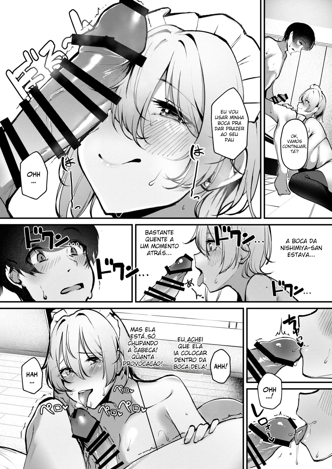 Uma Gyaru Peituda Perdeu O Último Trem e Vestiu um Biquíni de Empregada Doméstica em Troca de Passar a Noite - Page 16