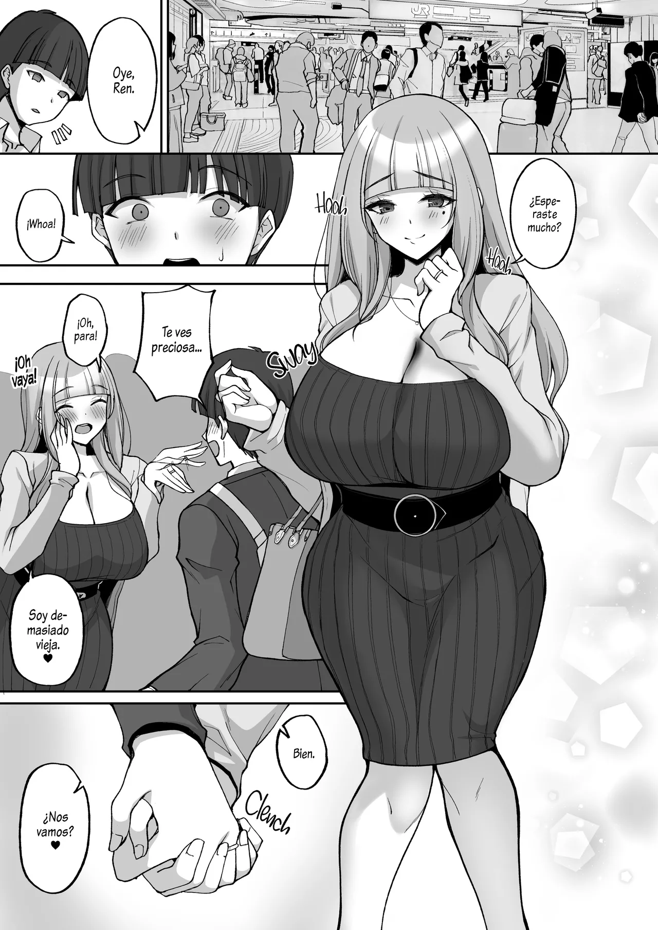 Hatsukoi no Bakunyuu Tomo Mama ga Yasashiku Sei no Tehodoki o Shitekureru Hanashi｜La Mamá Pechugona de mi Amigo, Quien es mi Primer Amor, me Guia Amablemente en lo Sexual - Page 26