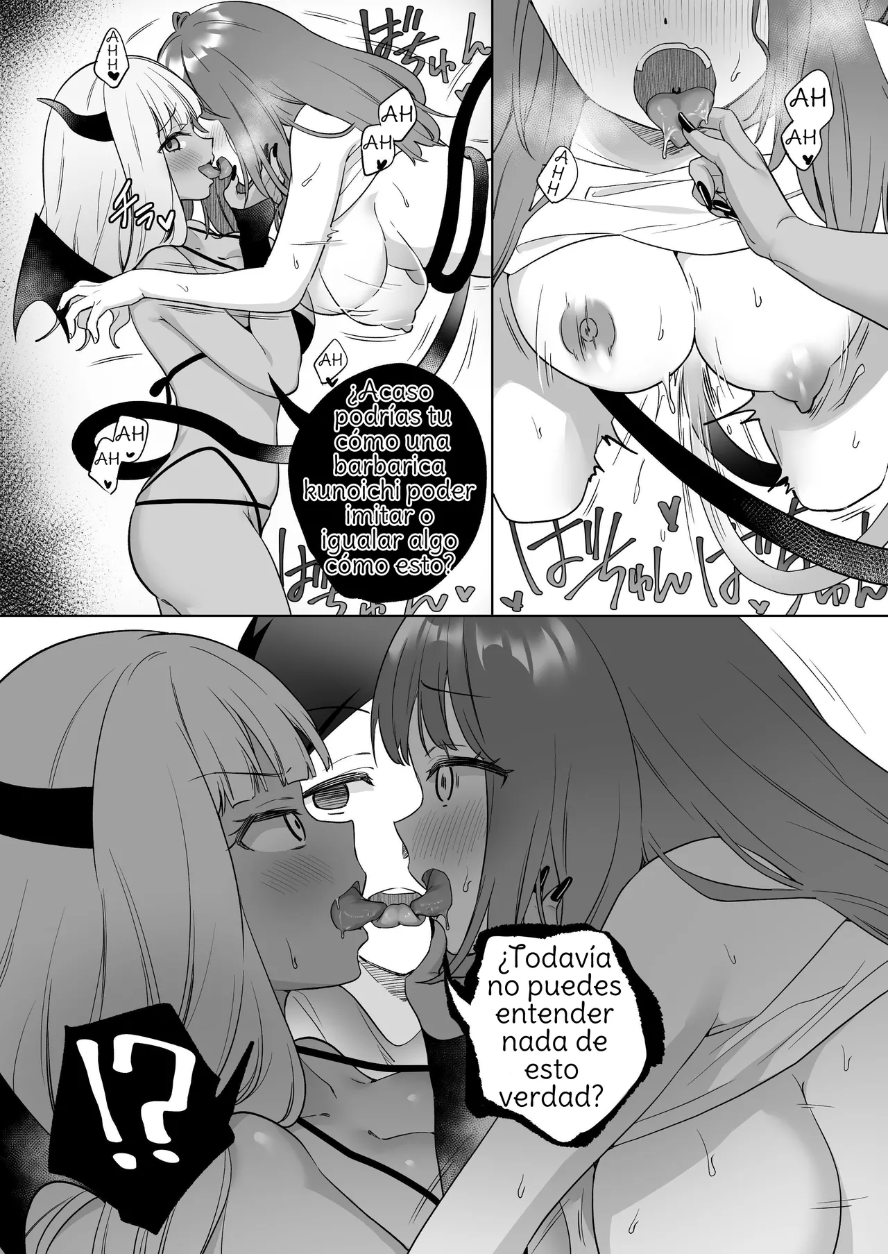 Yuri Kakusei Succubus vs Yuri Kakusei Kunoichi - Page 29