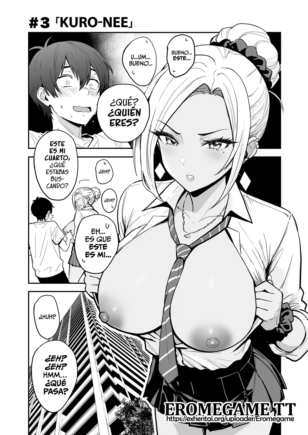 Gal to Meccha Namahame Nakadashi Ecchi Suru Hanashi #3 | La Historia de Como Tuve Toneladas de Sexo sin Protección con unas Gyarus #3 - Page 3
