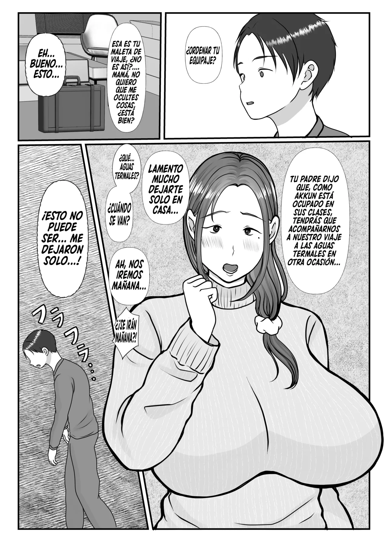 Boku wa Haha ni Gachikoi Shiteru 2|Estoy Realmente Enamorado de mi Madre Capítulo 2 - Page 3