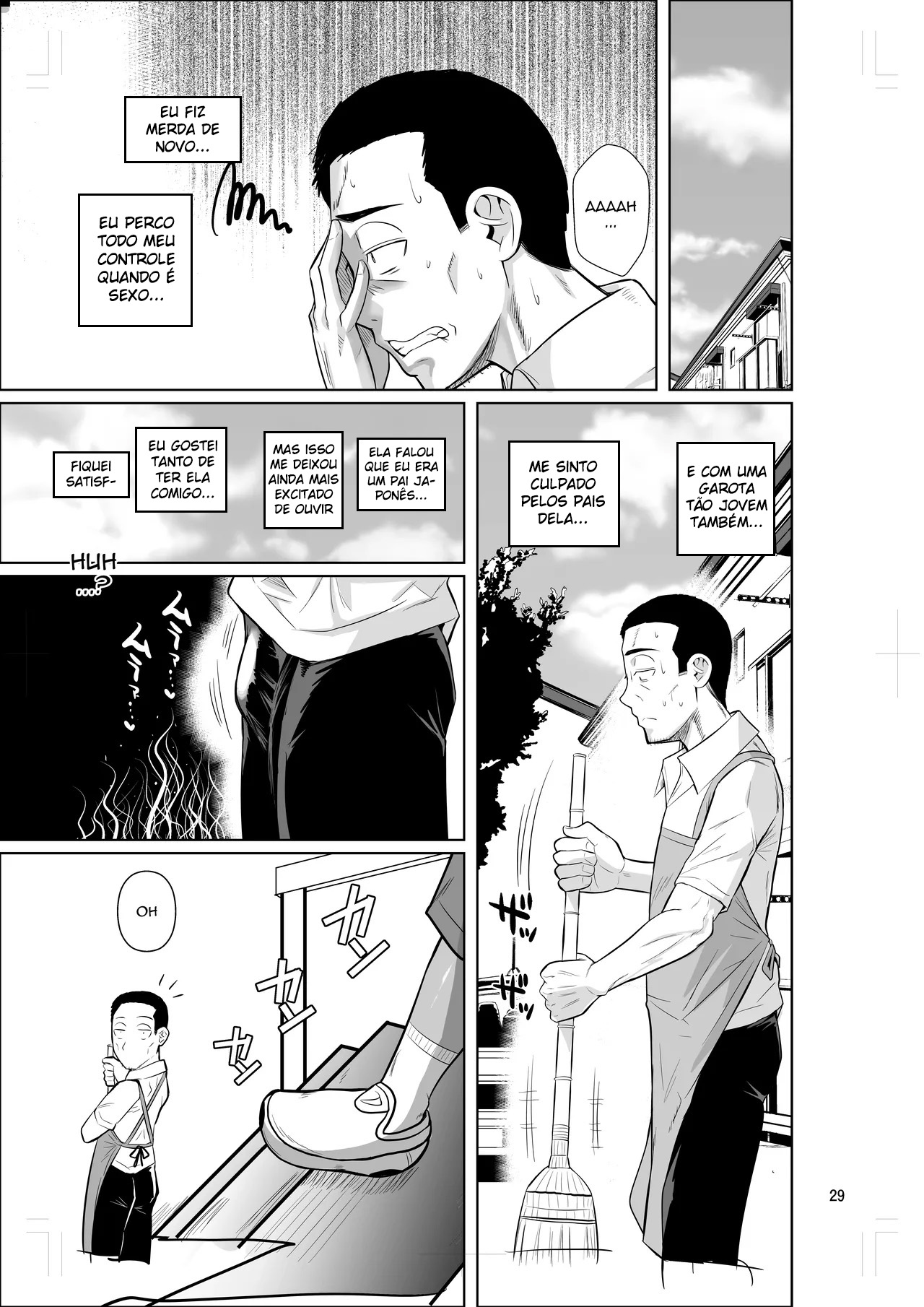 Ela Conseguiu um Emprego em um Dormitório de Estudantes Estrangeiros 2 - Page 30