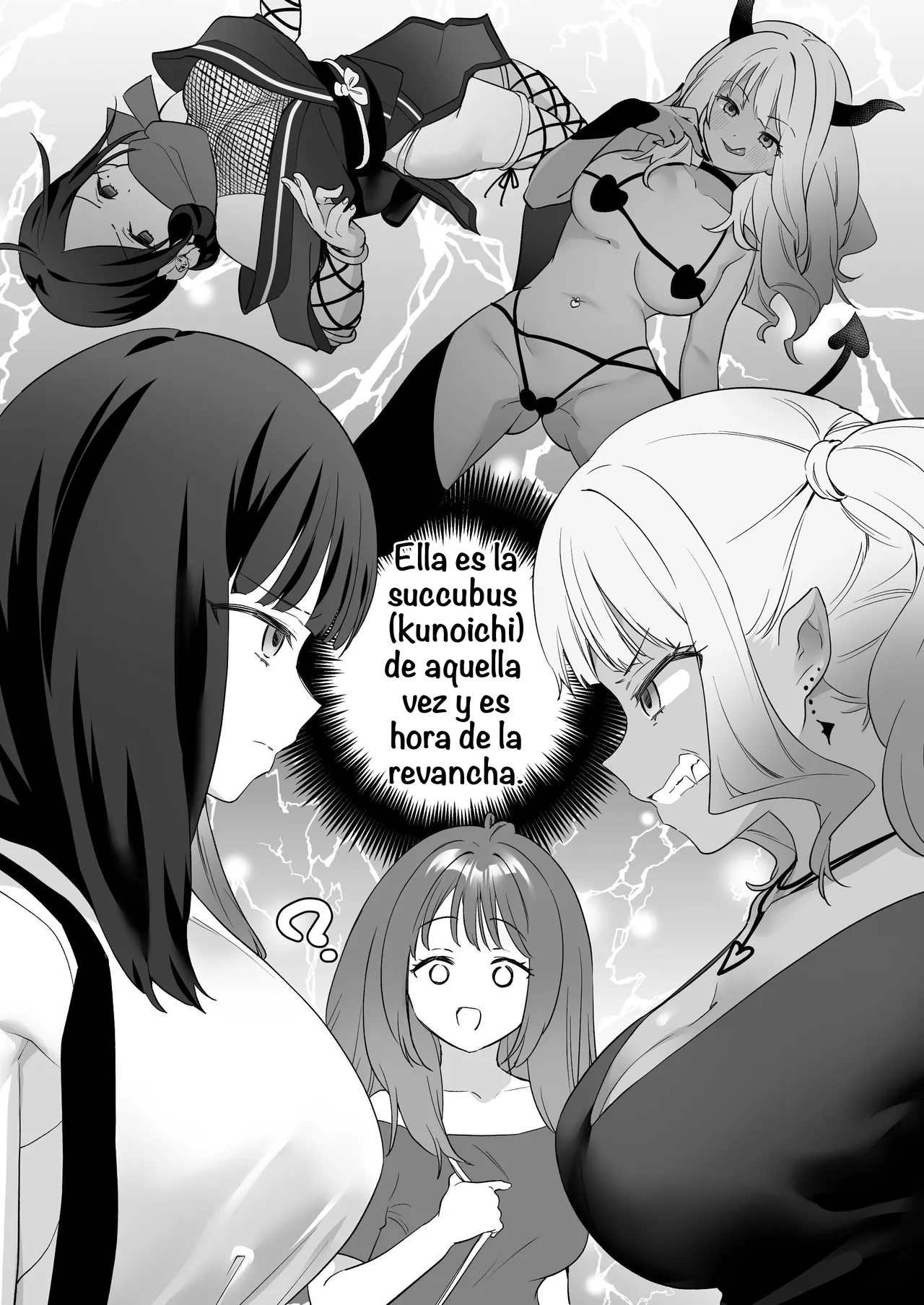 Yuri Kakusei Succubus vs Yuri Kakusei Kunoichi - Page 36