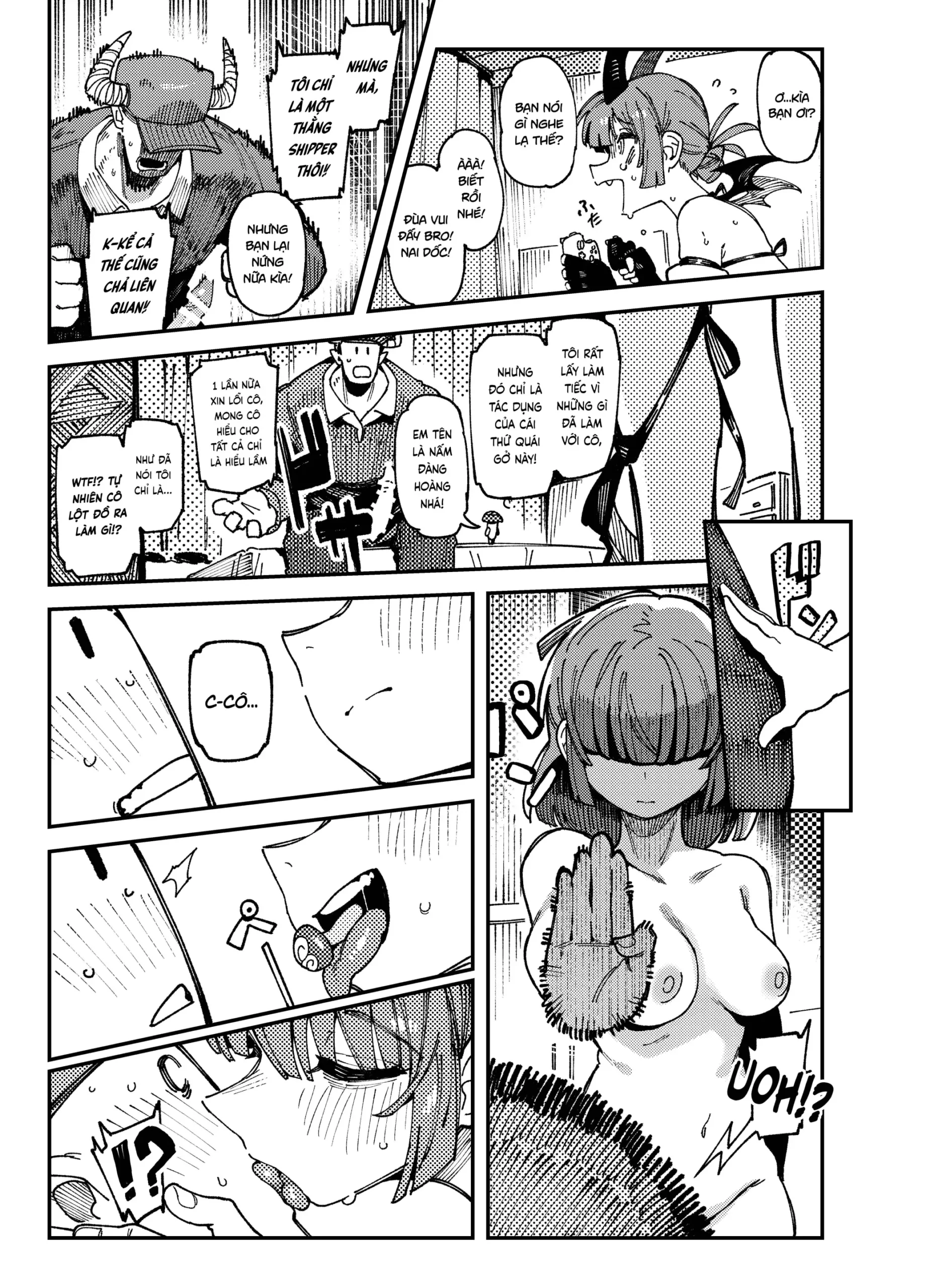 Ie ga Shike Sugite Haete Kita Genkaku Yuuhatsu Suru Kinoko o Goshoku Shite Hatsujou Shita Ato no Are ya Kore - Page 38