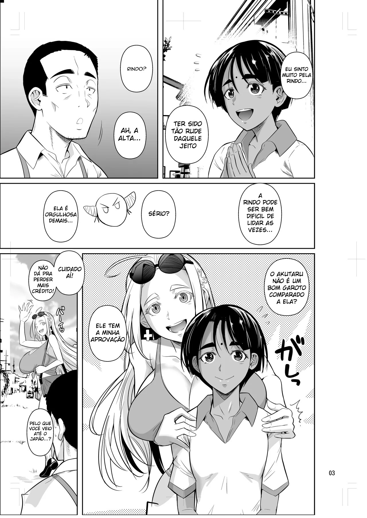 Ela Conseguiu um Emprego em um Dormitório de Estudantes Estrangeiros 2 - Page 4